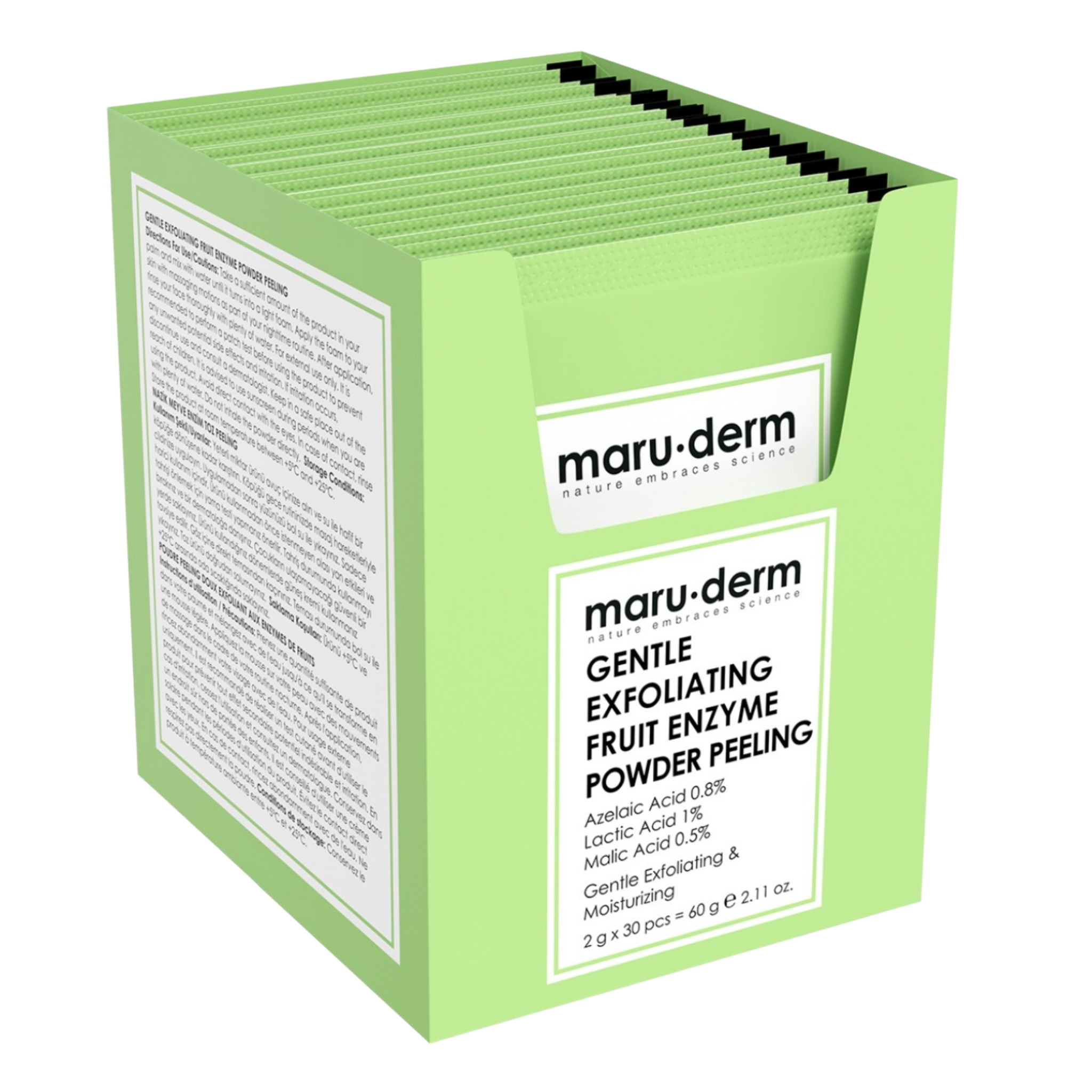 Maruderm Gentle Exfoliating Fruit Enzyme Powder Peeling