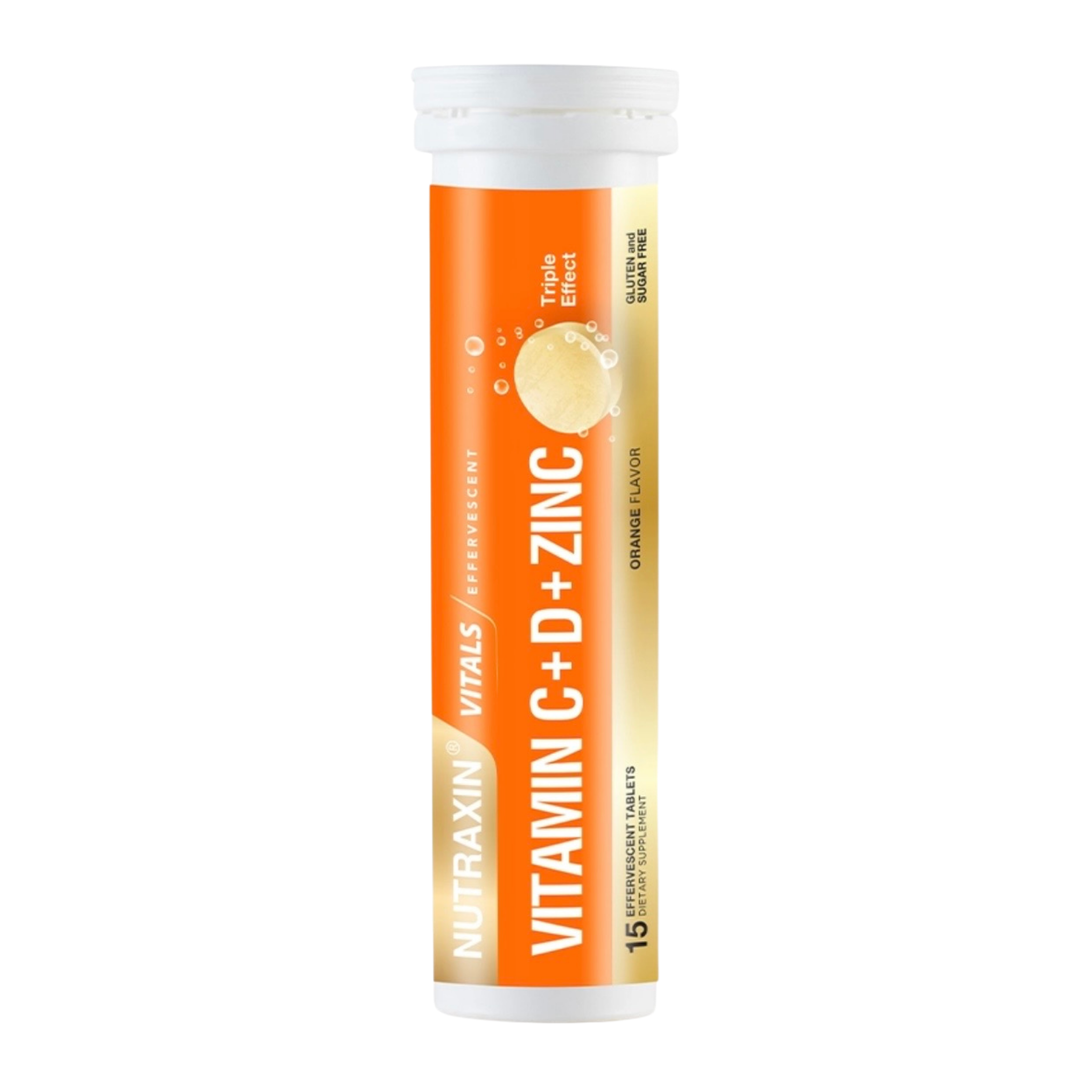 Nutraxin Vitamin C, D, Zinc 15 tablet