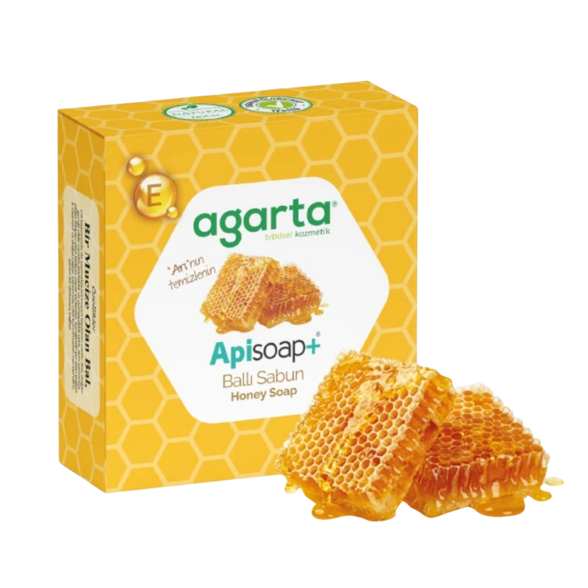 Agarta Natural Handmade Honey Soap 125 g