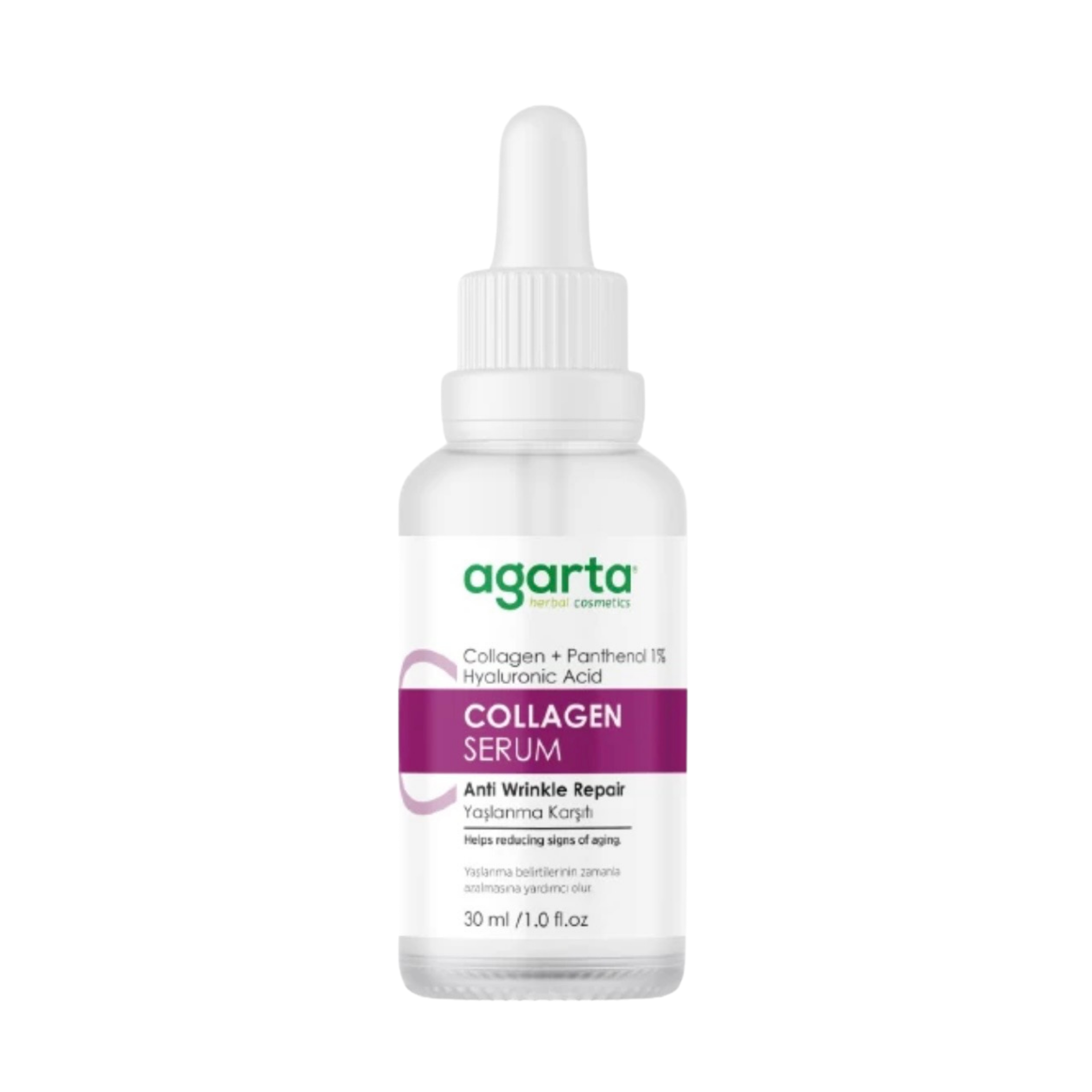 Agarta Anti Aging Collagen Serum Anti Wrinkle Age Defying 30 ml