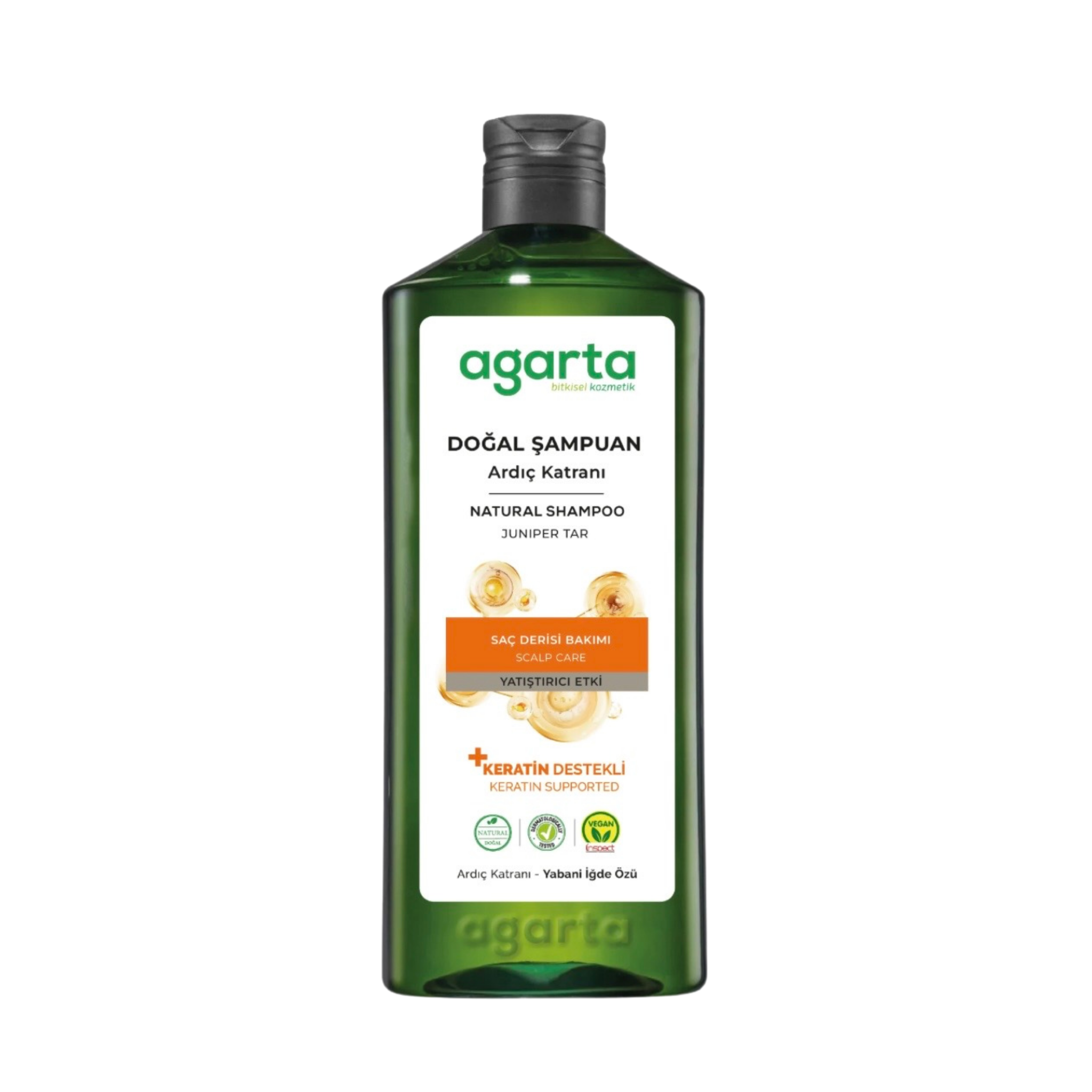 Agarta Juniper Tar Keratin Shampoo 400 ml