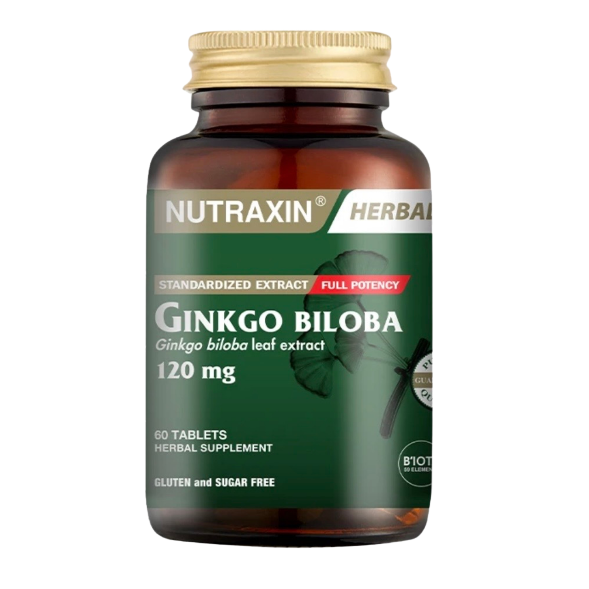 Nutraxin Ginkgo Biloba 120 mg 60 tablet