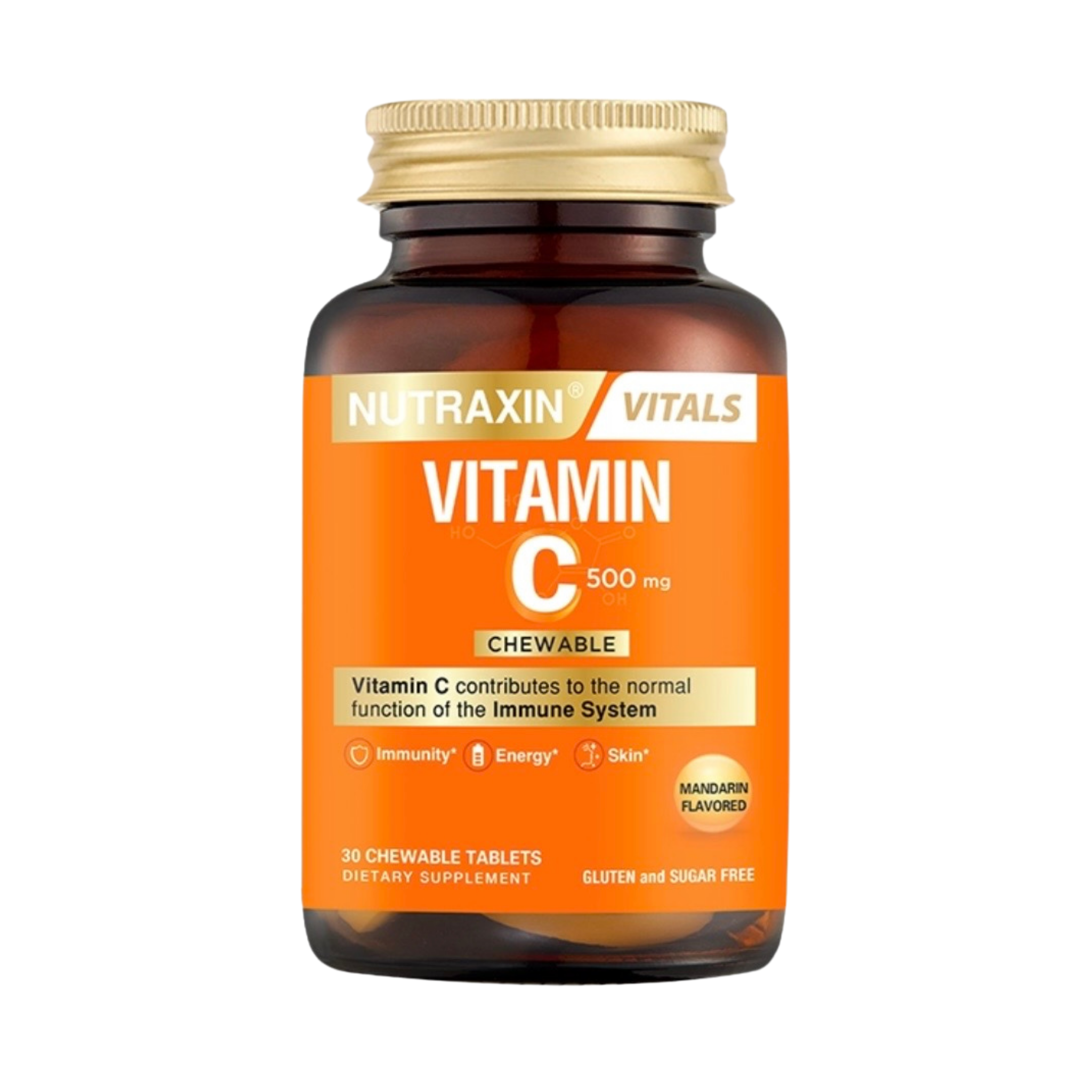 Nutraxin Vitamin C 500 mg 30 chewable tablet