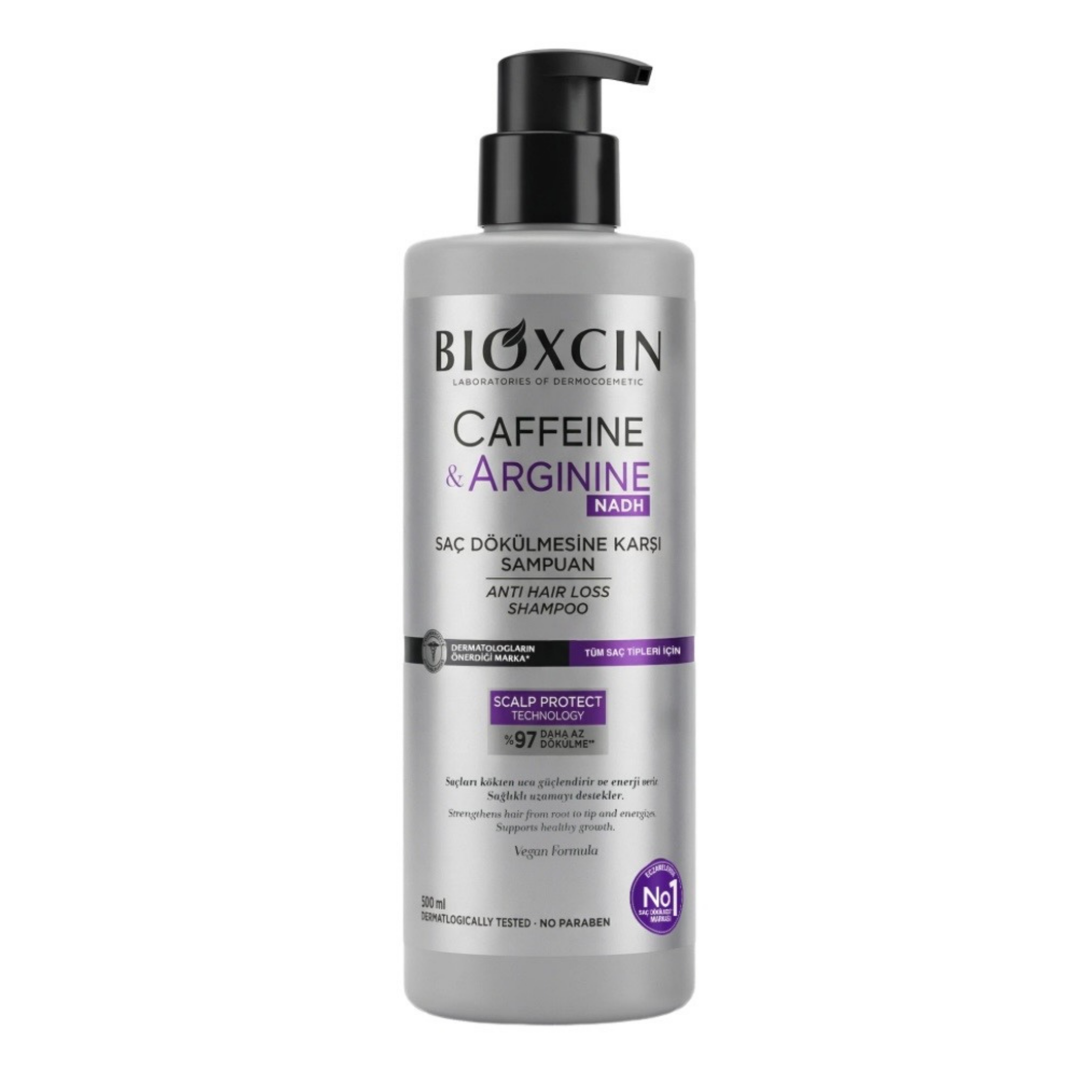 Bioxcin Caffeine Shampoo 500 ml