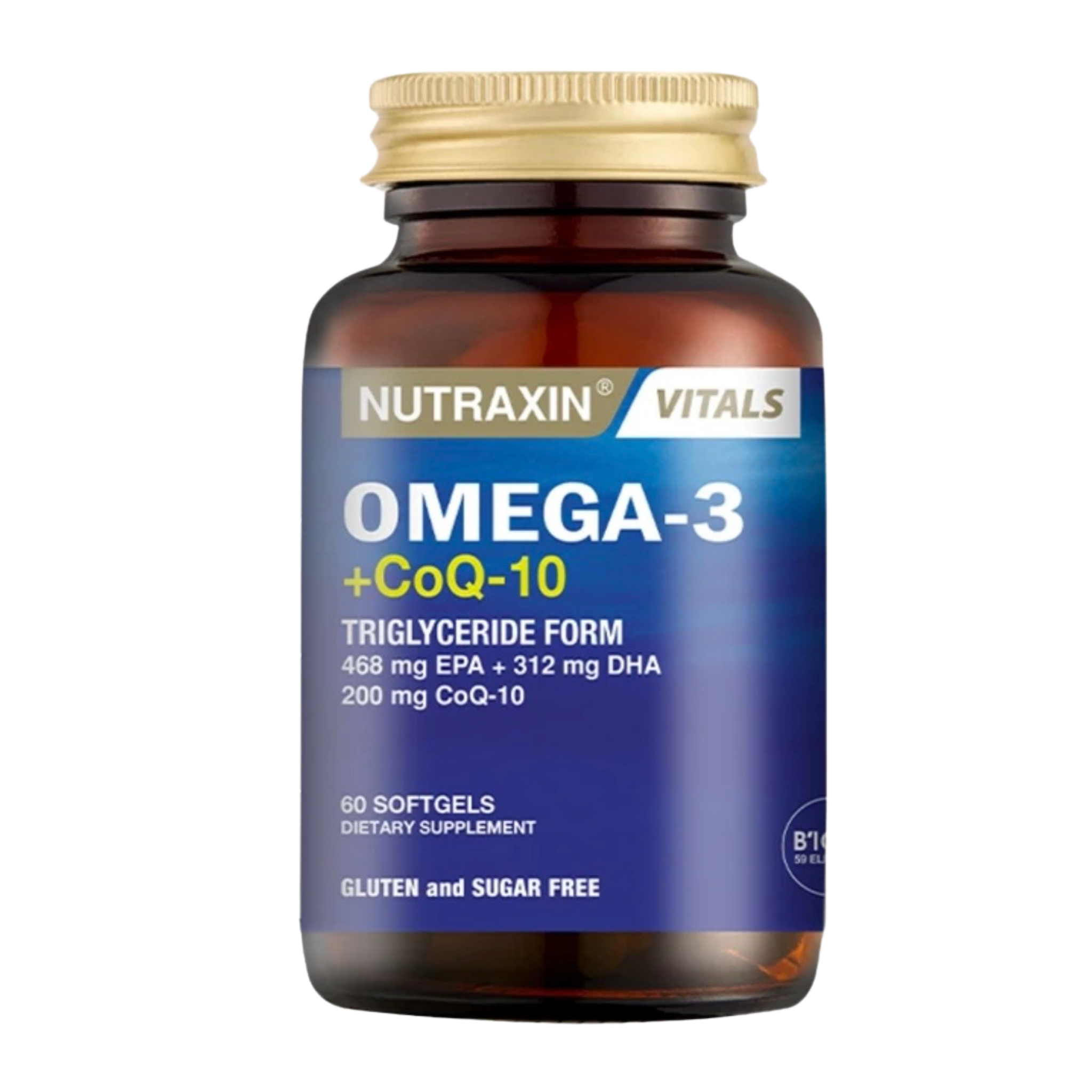 Nutraxin Omega 3 Plus CoQ10 60 softgels