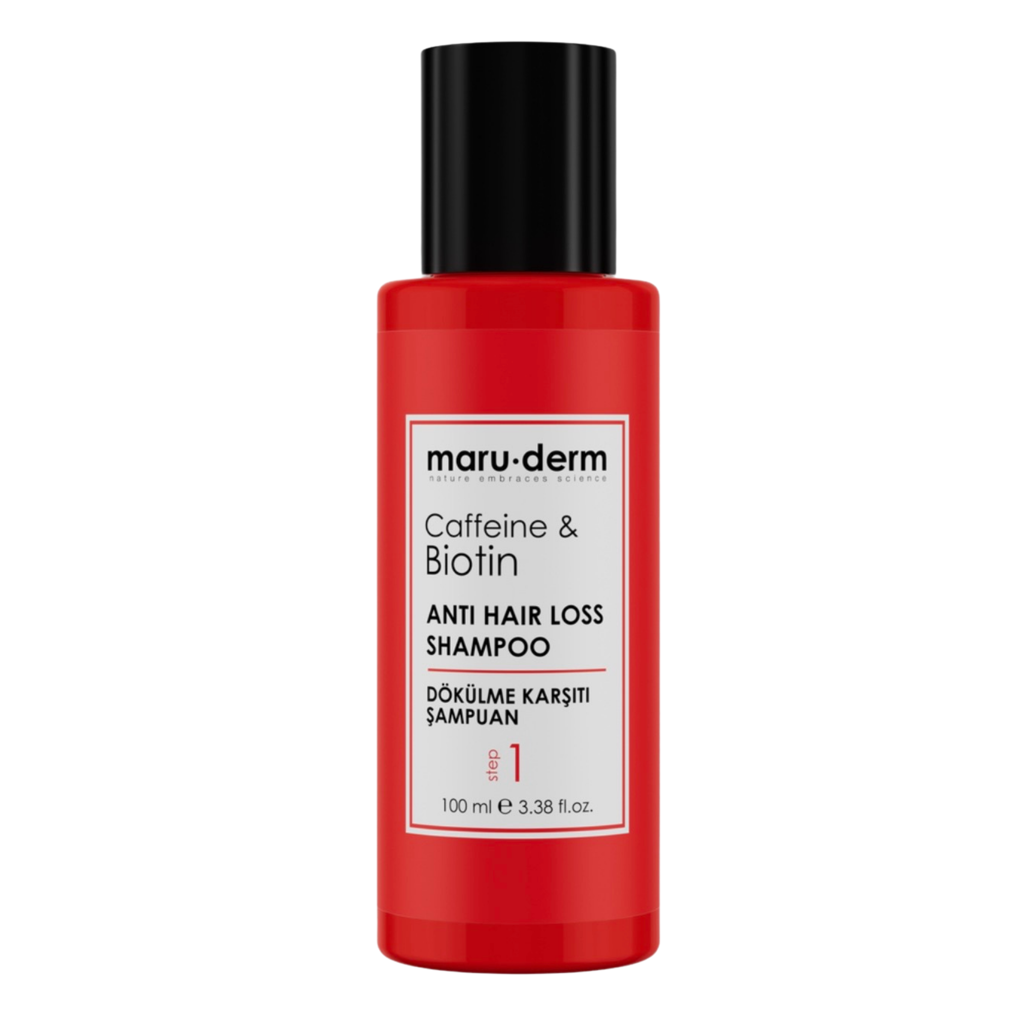 Maruderm Caffeine Biotin Anti Hair Loss Shampoo 100 ml