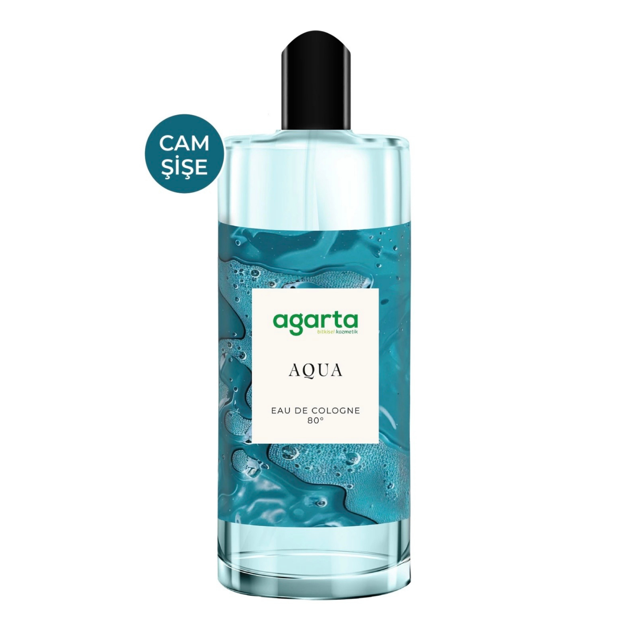 Agarta Aqua Cologne 80 Degree Glass Bottle 250 ml