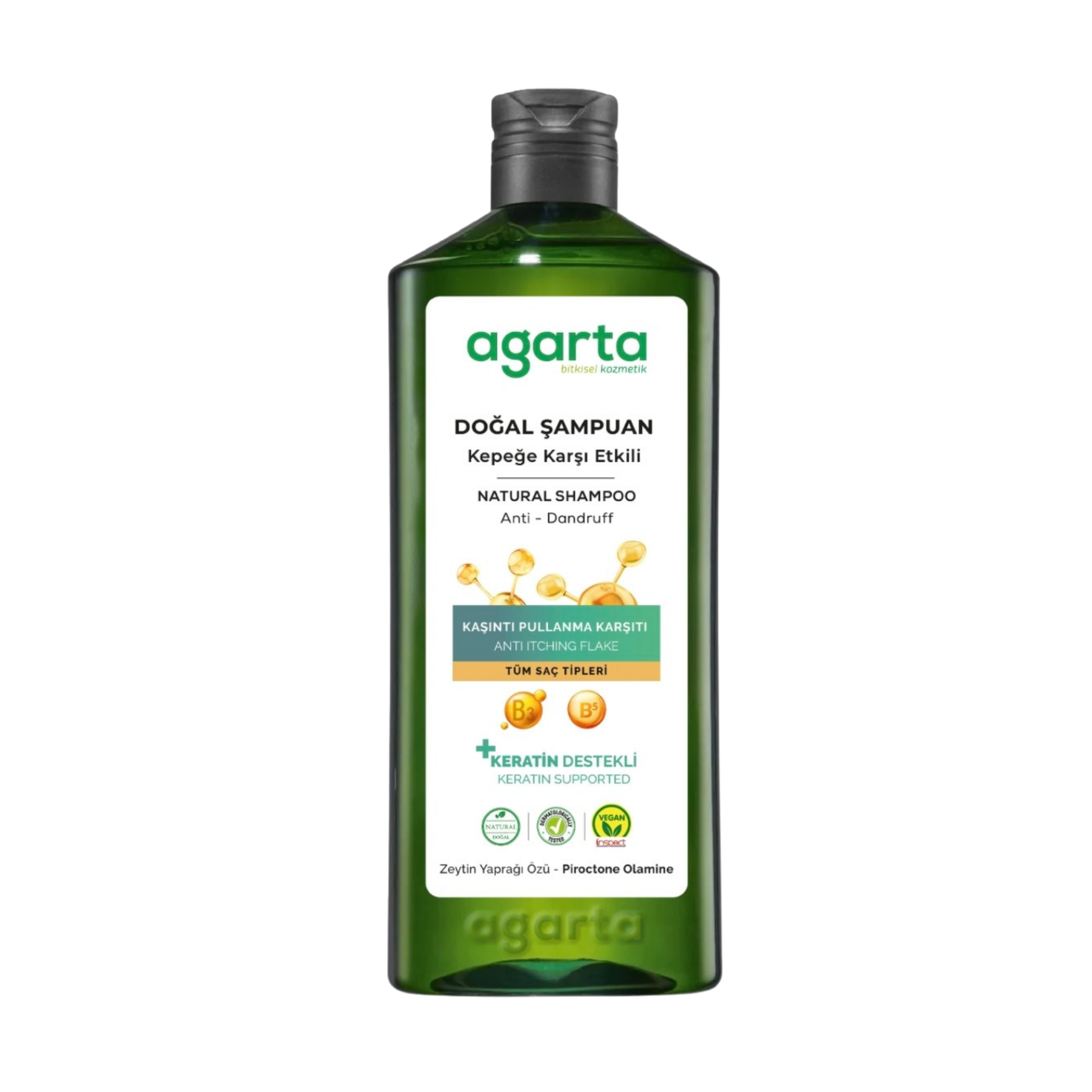 Agarta Natural Anti Dandruff Hair Care Shampoo 400 ml