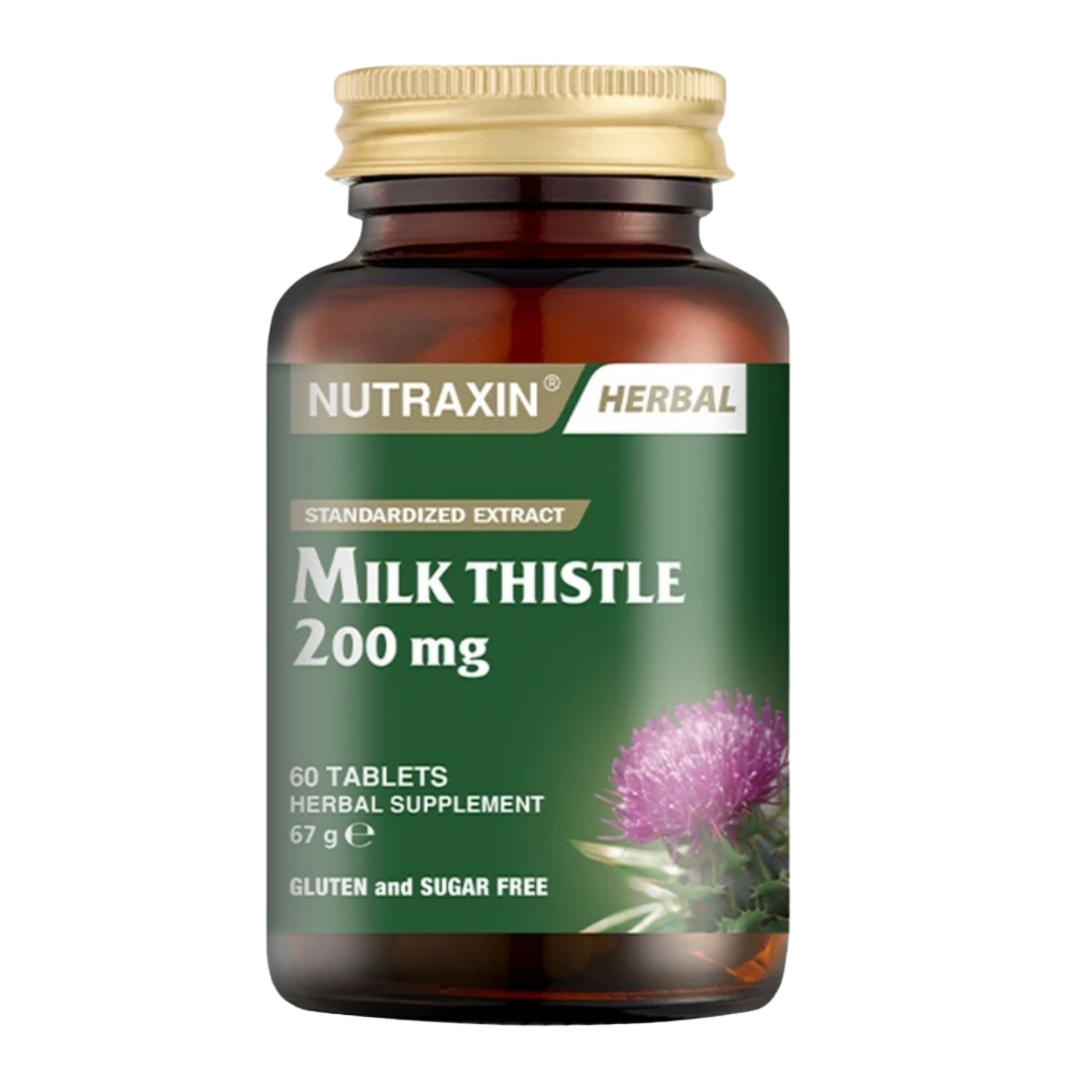 Nutraxin Milk Thistle 200 mg 60 tablets