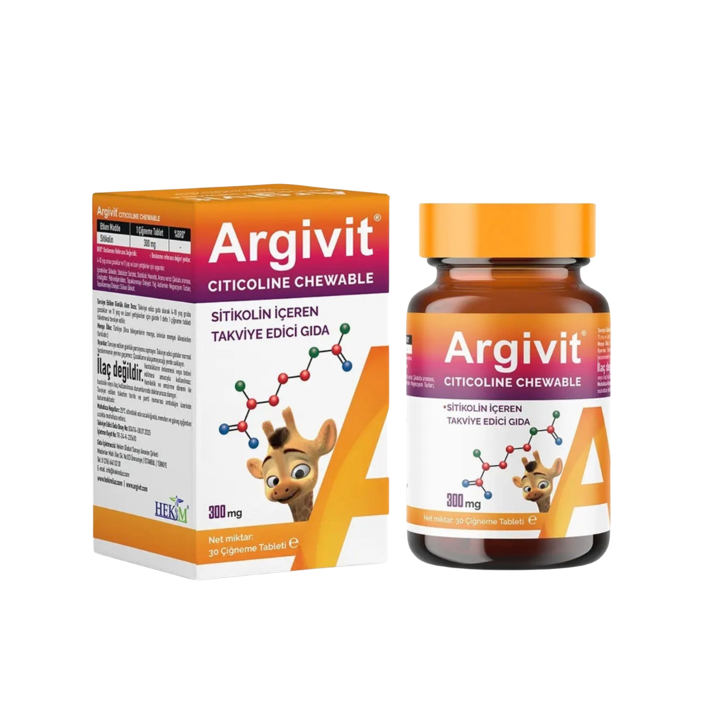 Argivit Citicoline Chewable 30 tablet
