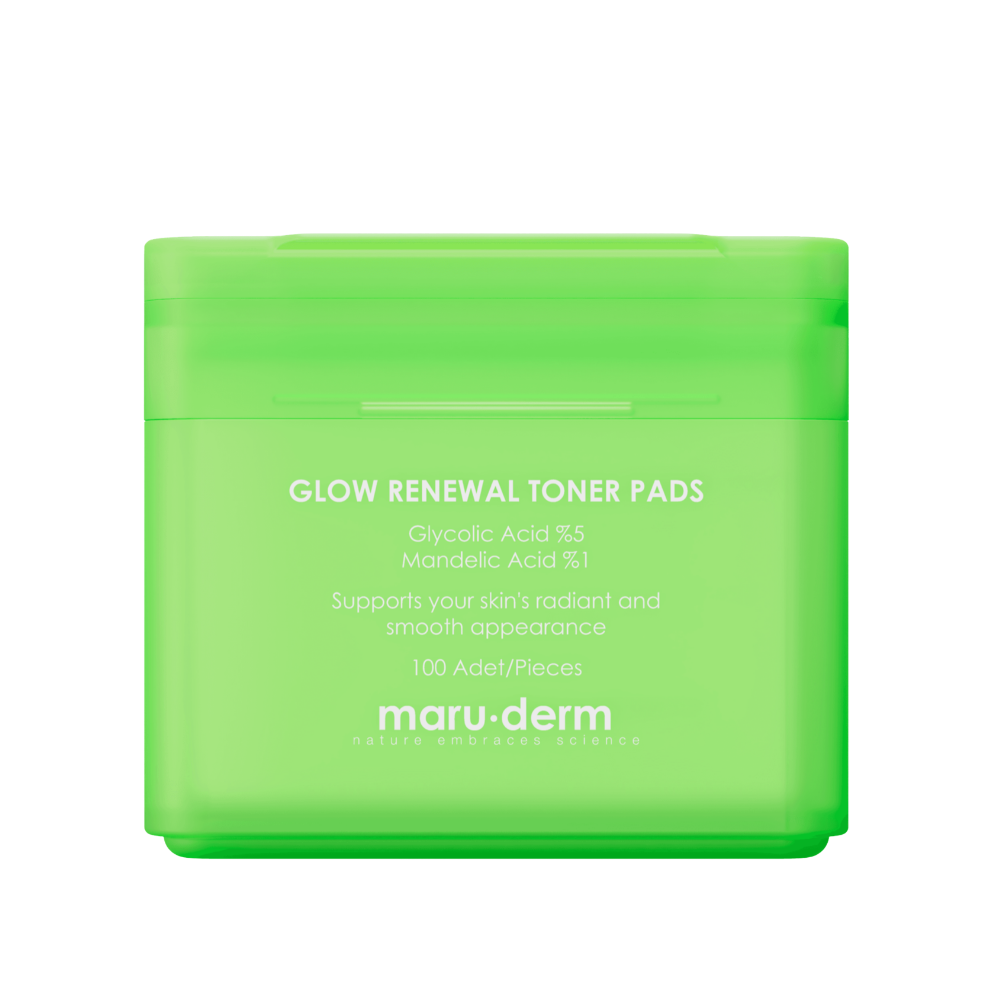 Maruderm Glow Renewal Toner Pads 100 pieces