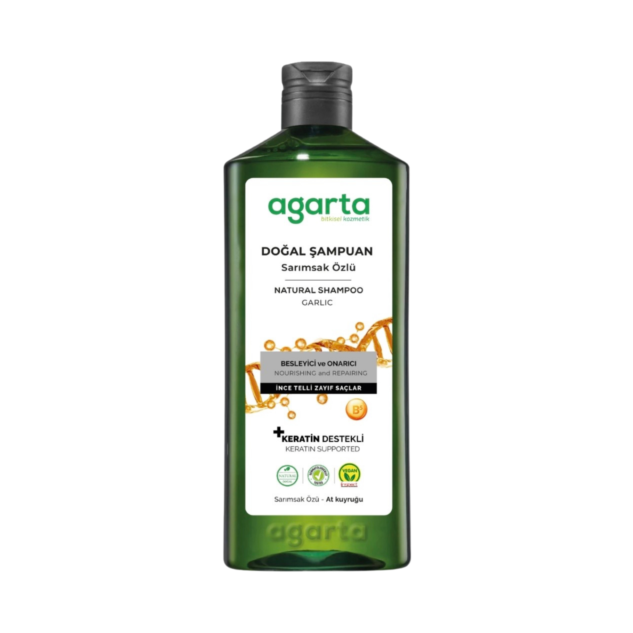 Agarta Natural Garlic Shampoo 400 ml