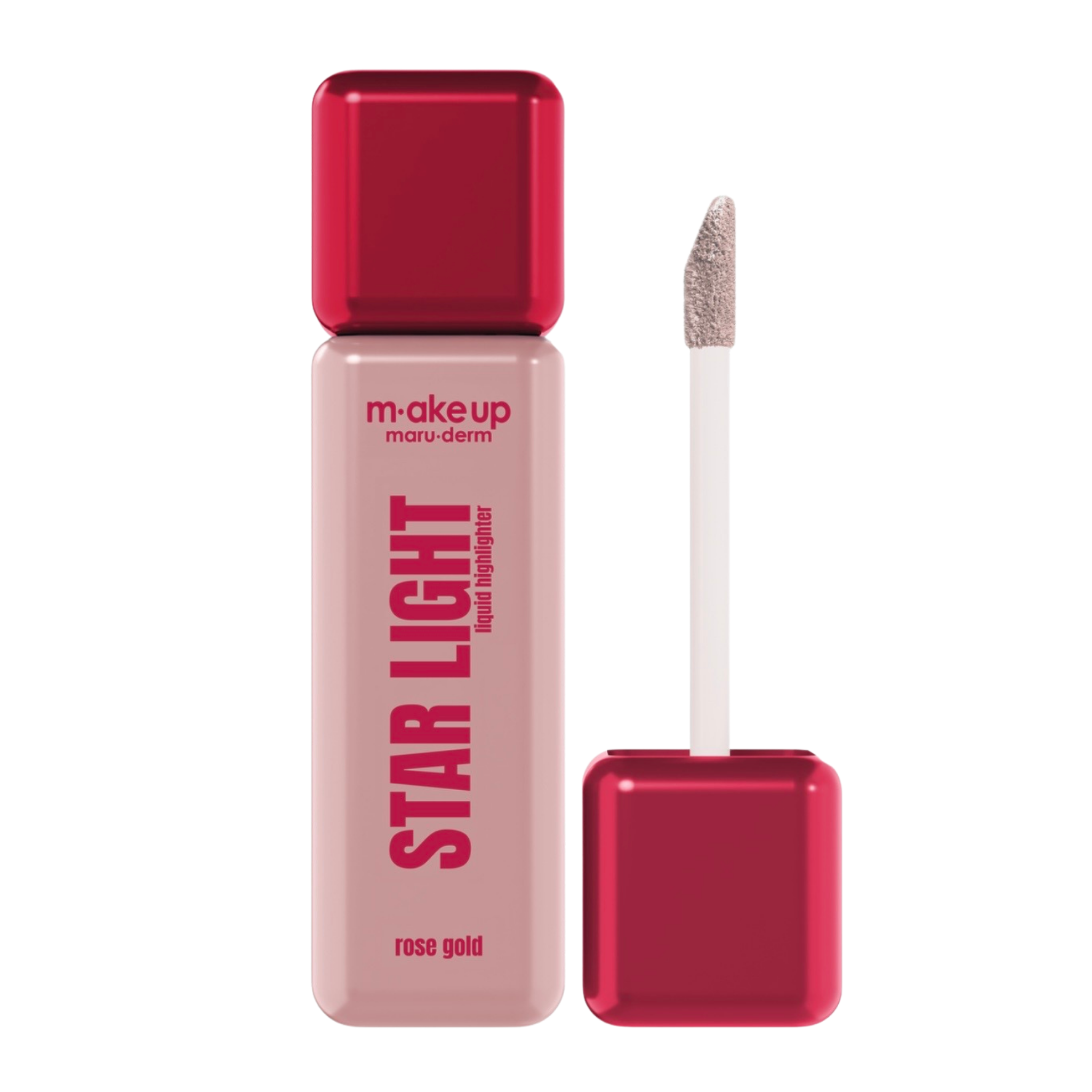 Maruderm Wet Finish Liquid Highlighter Rose Gold