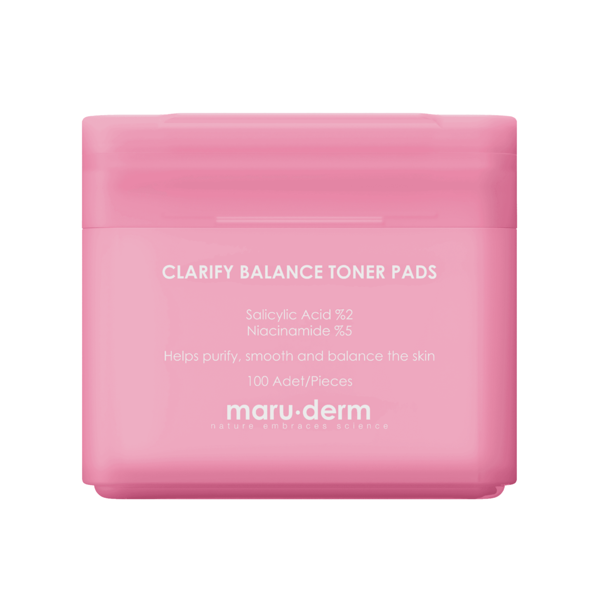 Maruderm Clarify Balance Toner Pads 100 pieces