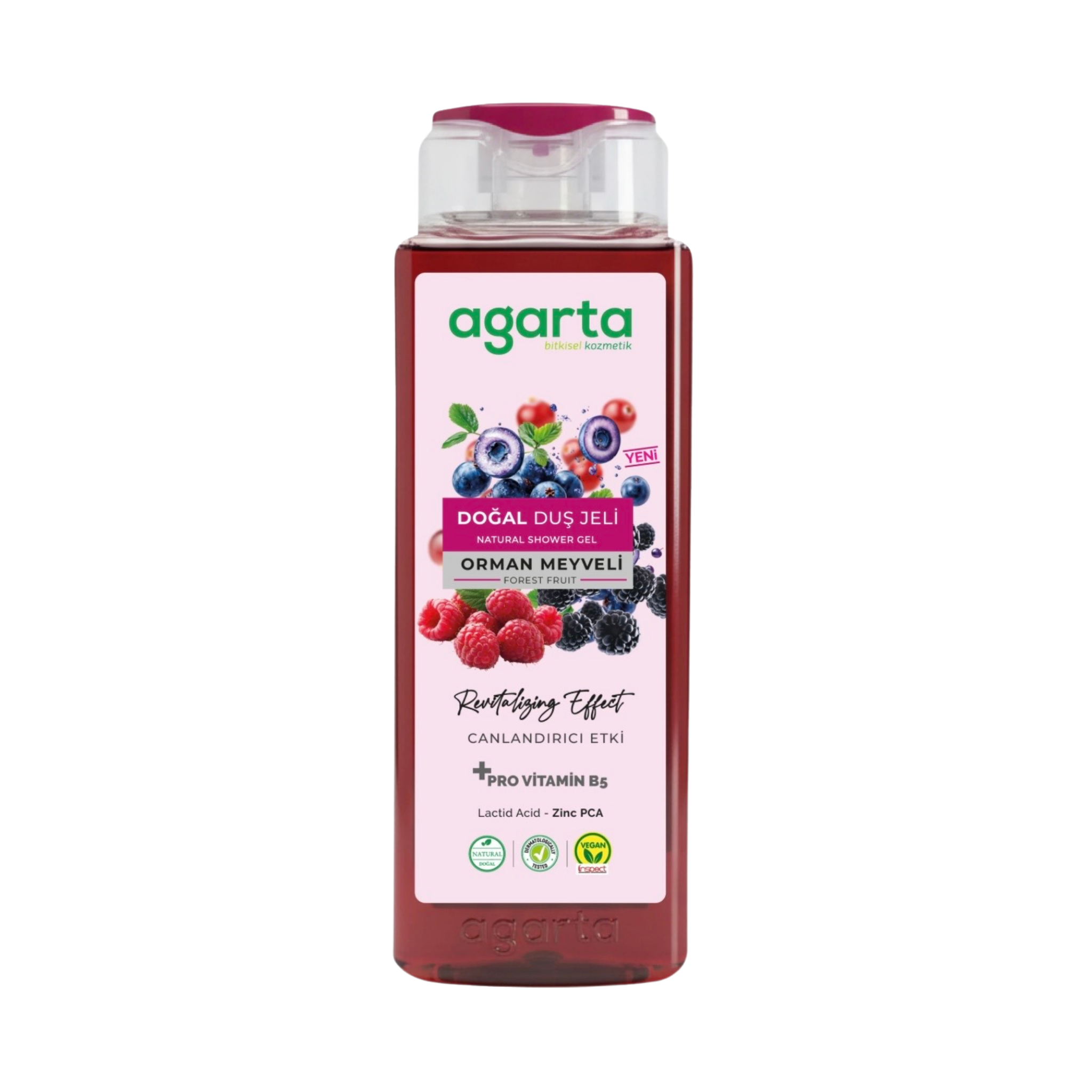 Agarta Doğal Orman Meyveli Duş Jeli 400 ml