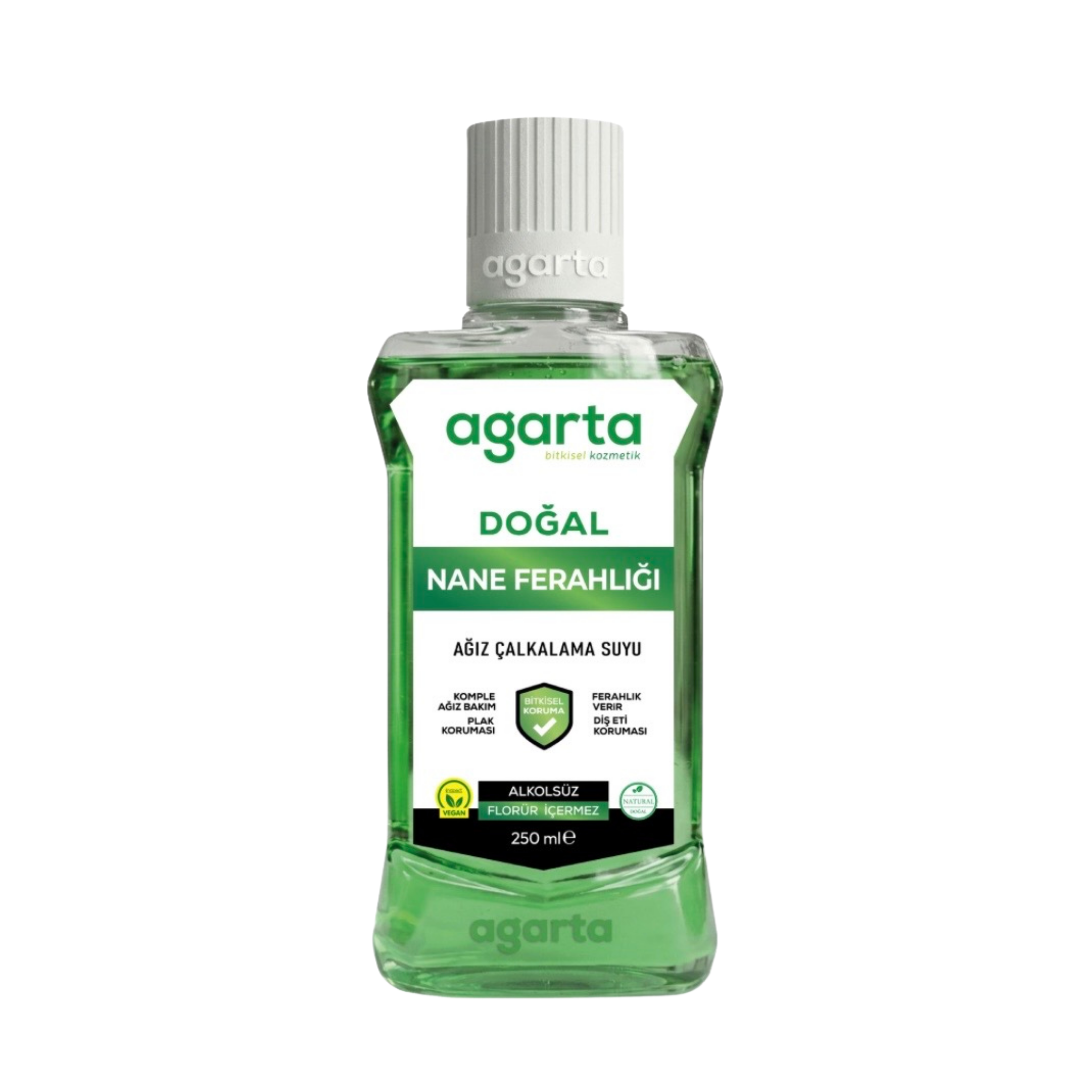 Agarta Natural Fresh Breath Alcohol-Free Mouthwash 250 ml