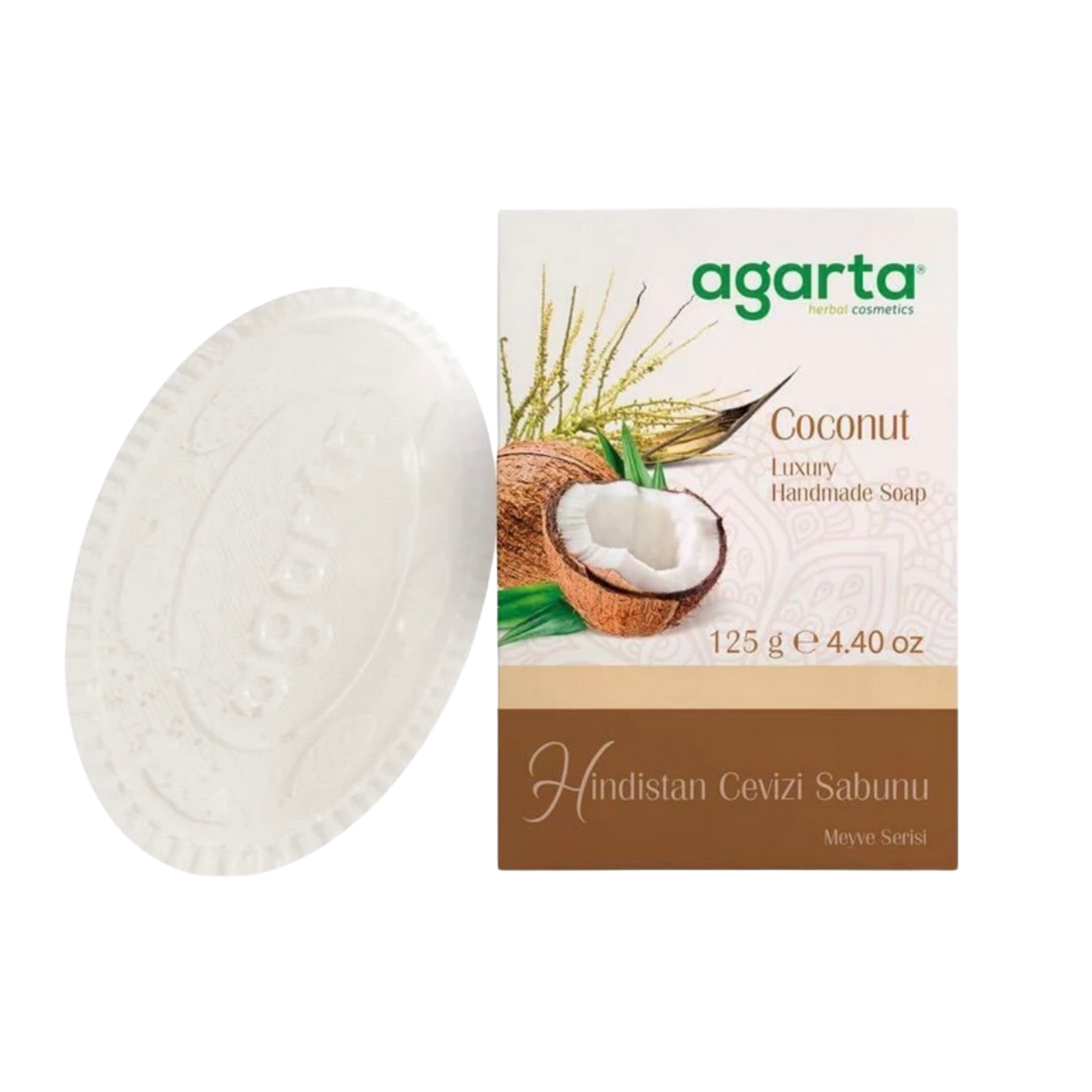 Agarta Natural Coconut Soap 125 g
