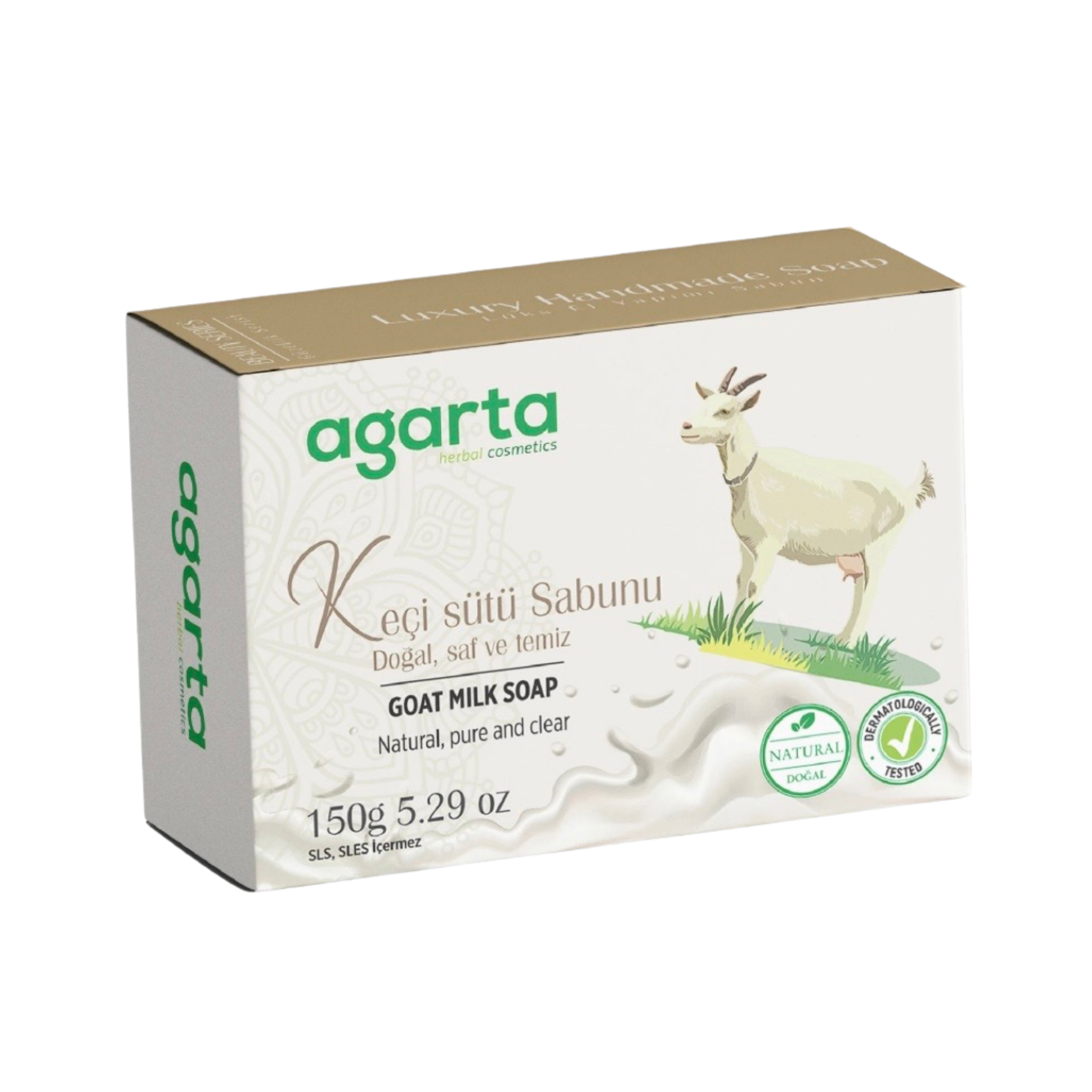 Agarta Natural Goat Milk Soap 150 g