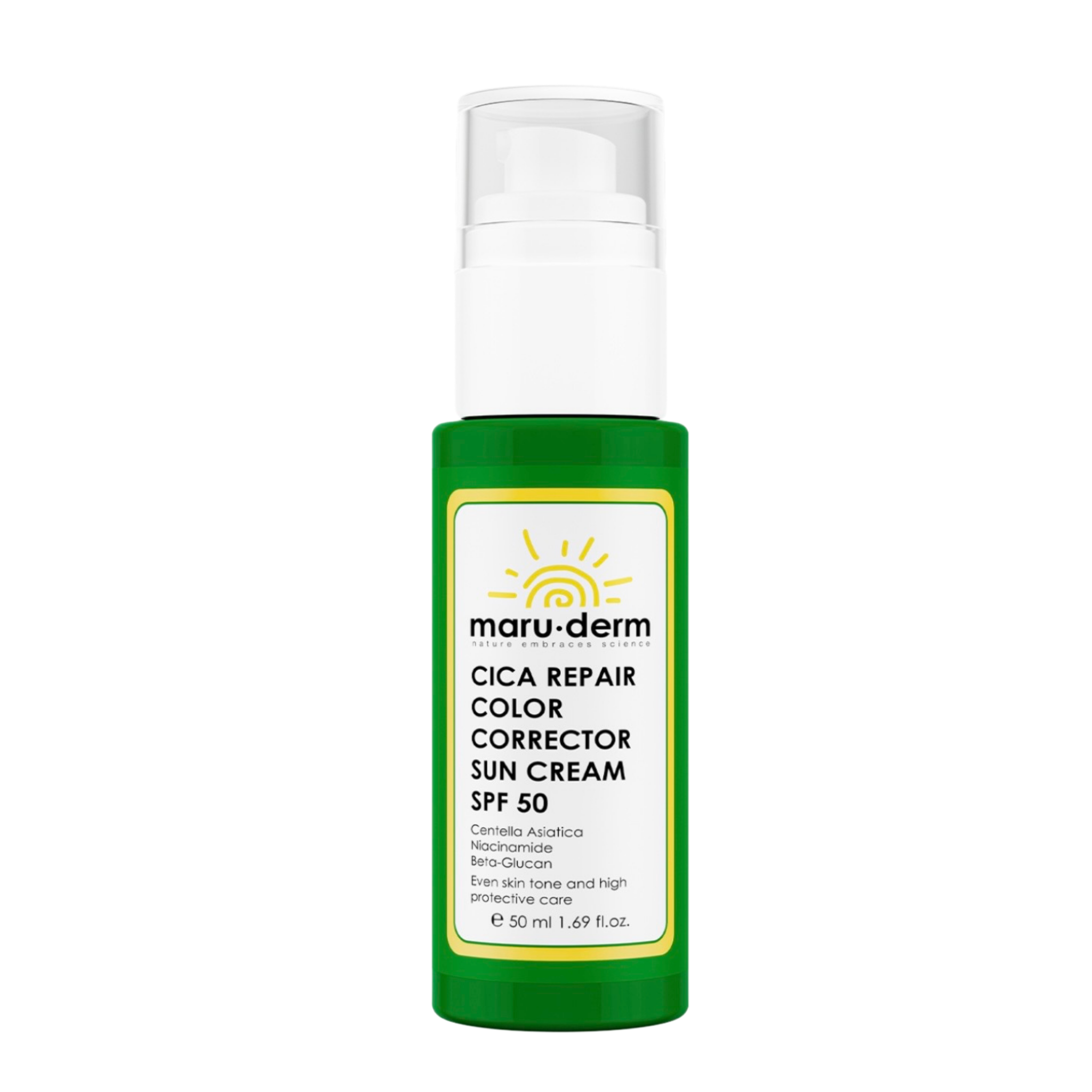Maruderm Cica Color Corrector Sun Cream SPF 50 50 ml