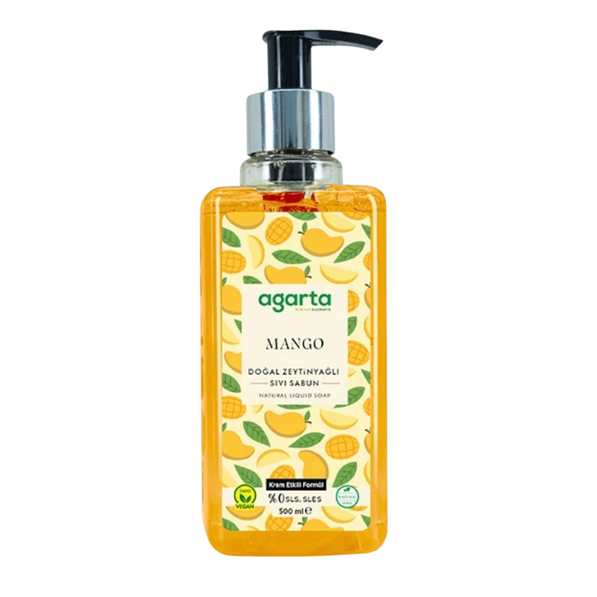 Natural Mango Liquid Soap 500 ml