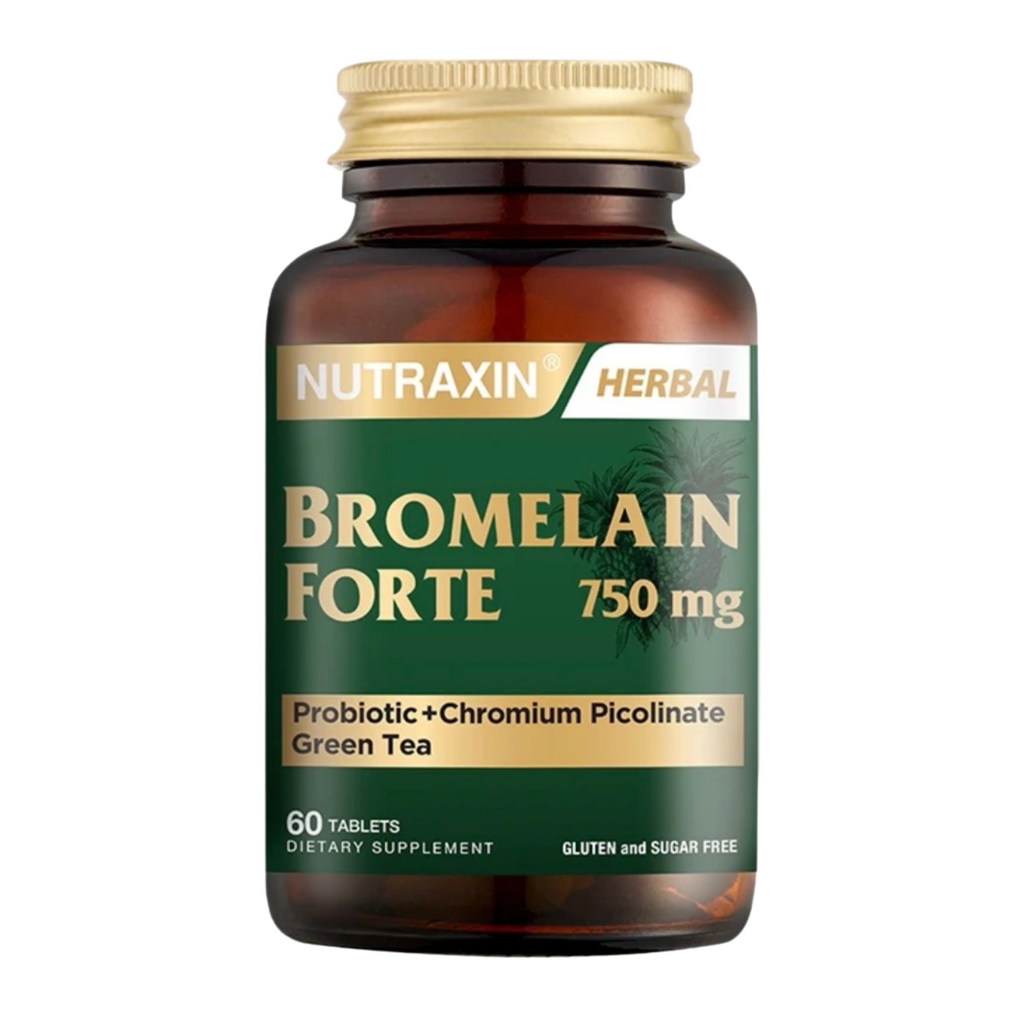 Bromelain Forte 750 mg 60 tablets