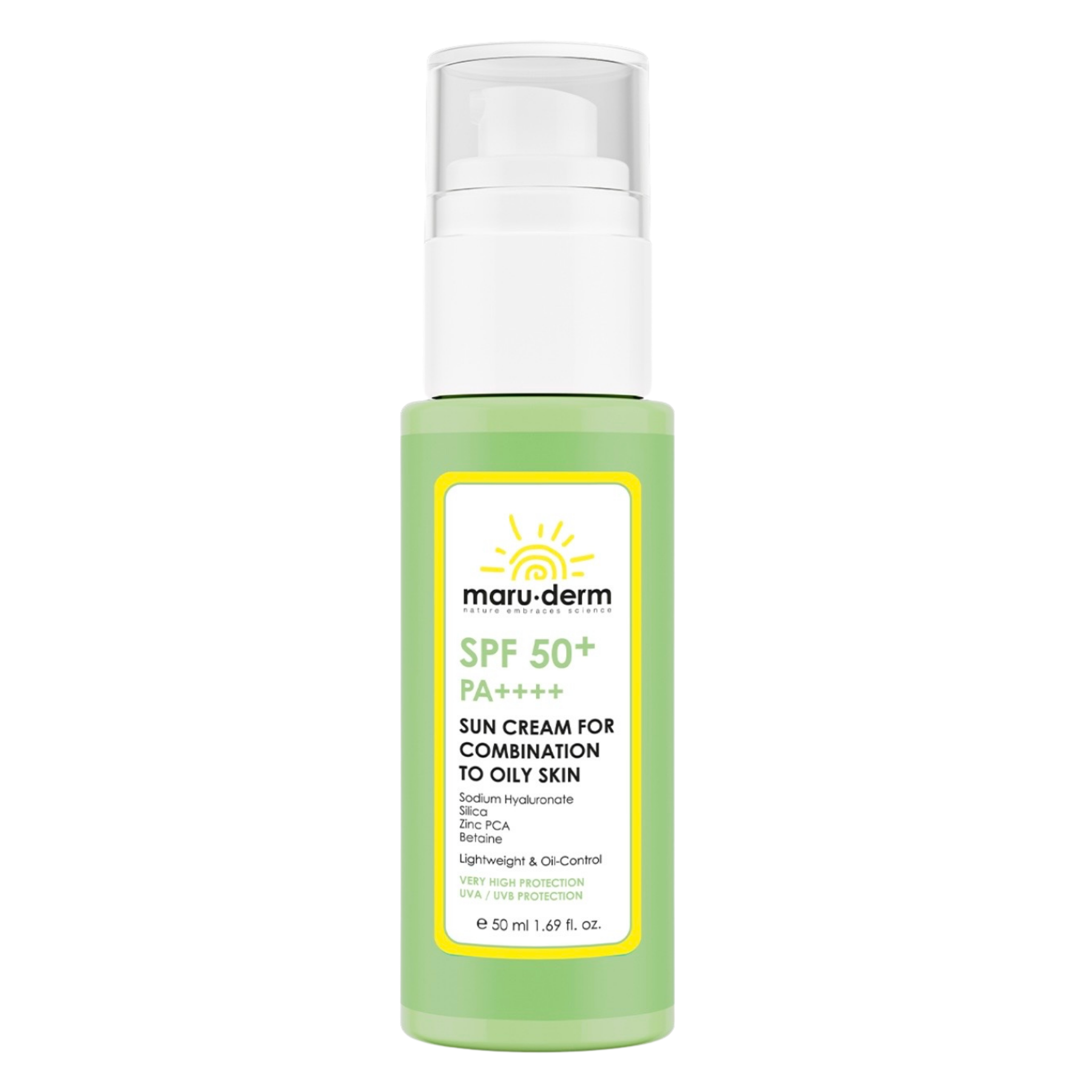 Maruderm Sun Cream SPF 50 Combination to Oily Skin 50 ml