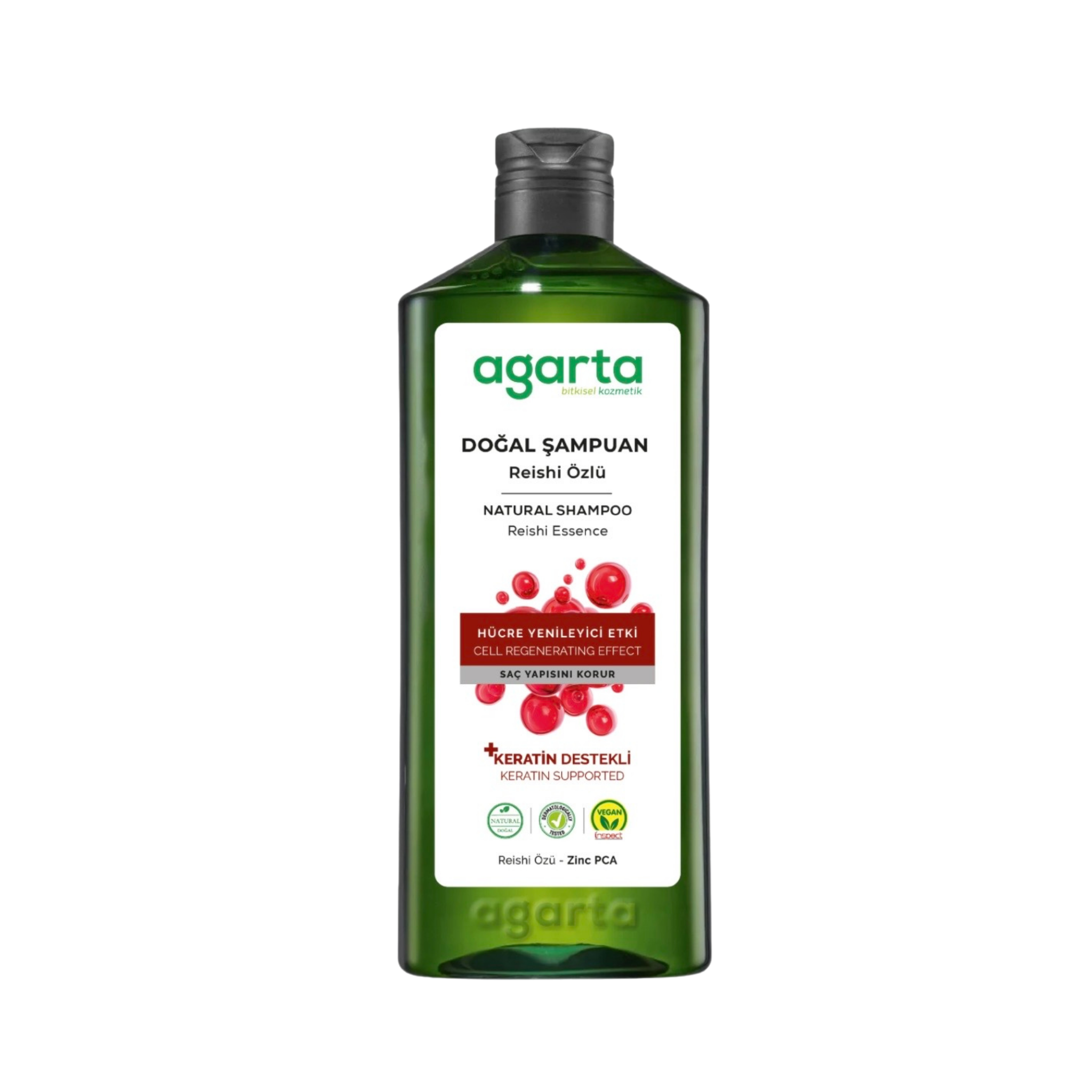 Agarta Natural Reishi Shampoo 400 ml