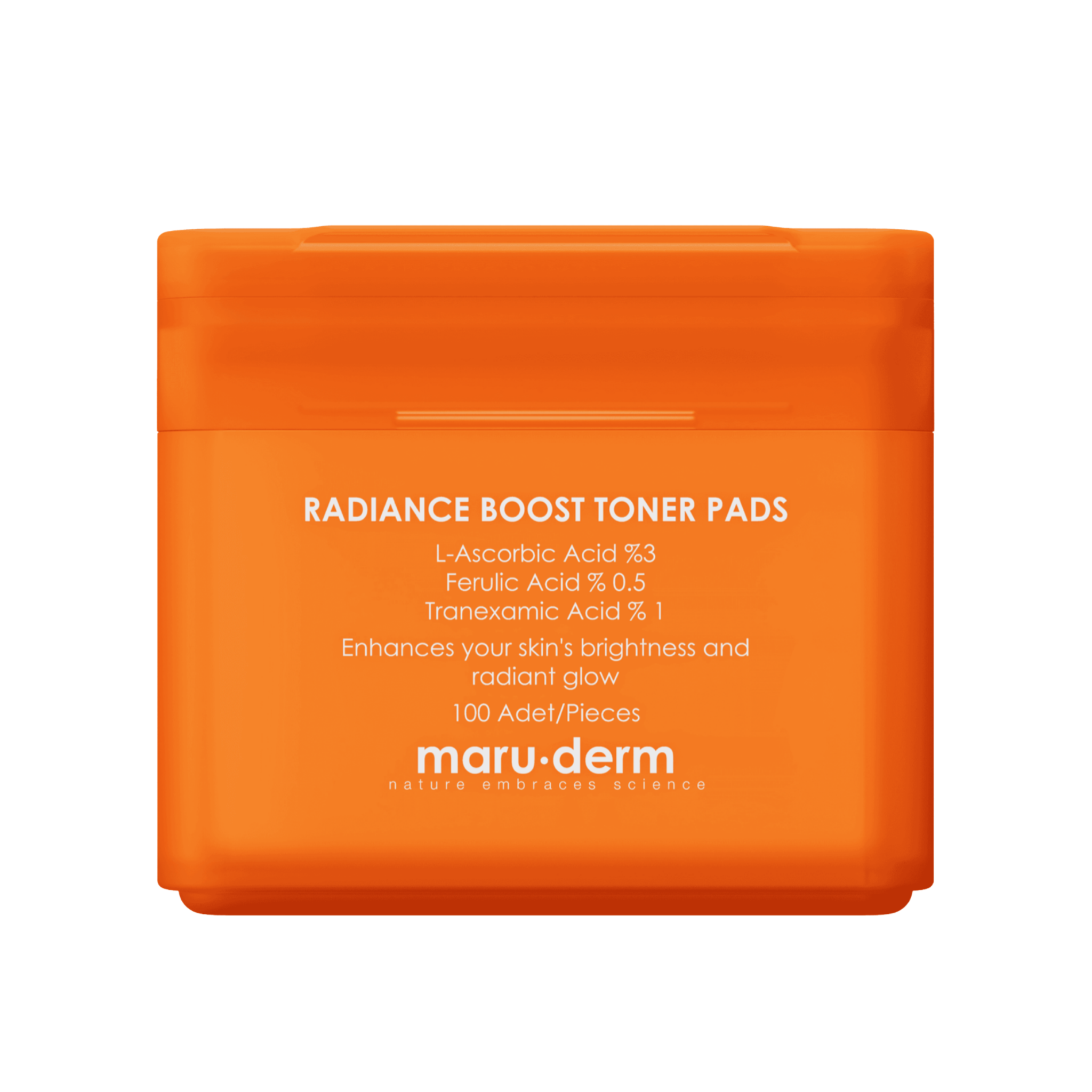 Maruderm Radiance Boost Toner Pads 100 pieces