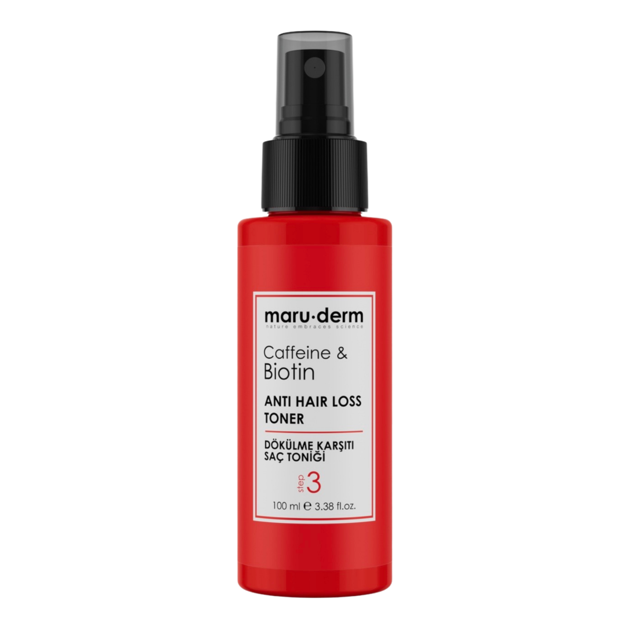 Maruderm Caffeine Biotin Anti Hair Loss Toner 100 ml