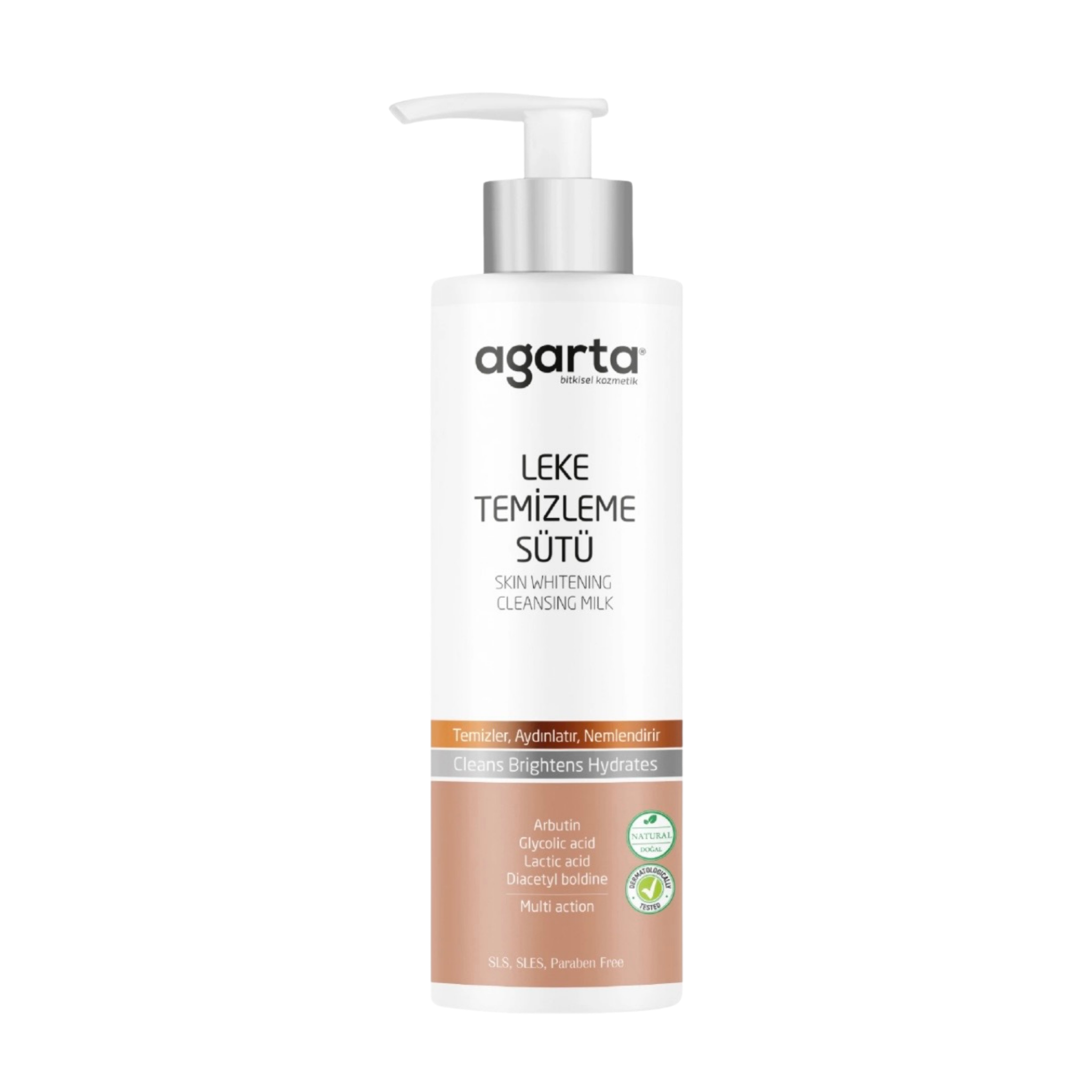 Agarta Natural Spot Care Skin Cleansing Milk 225 ml