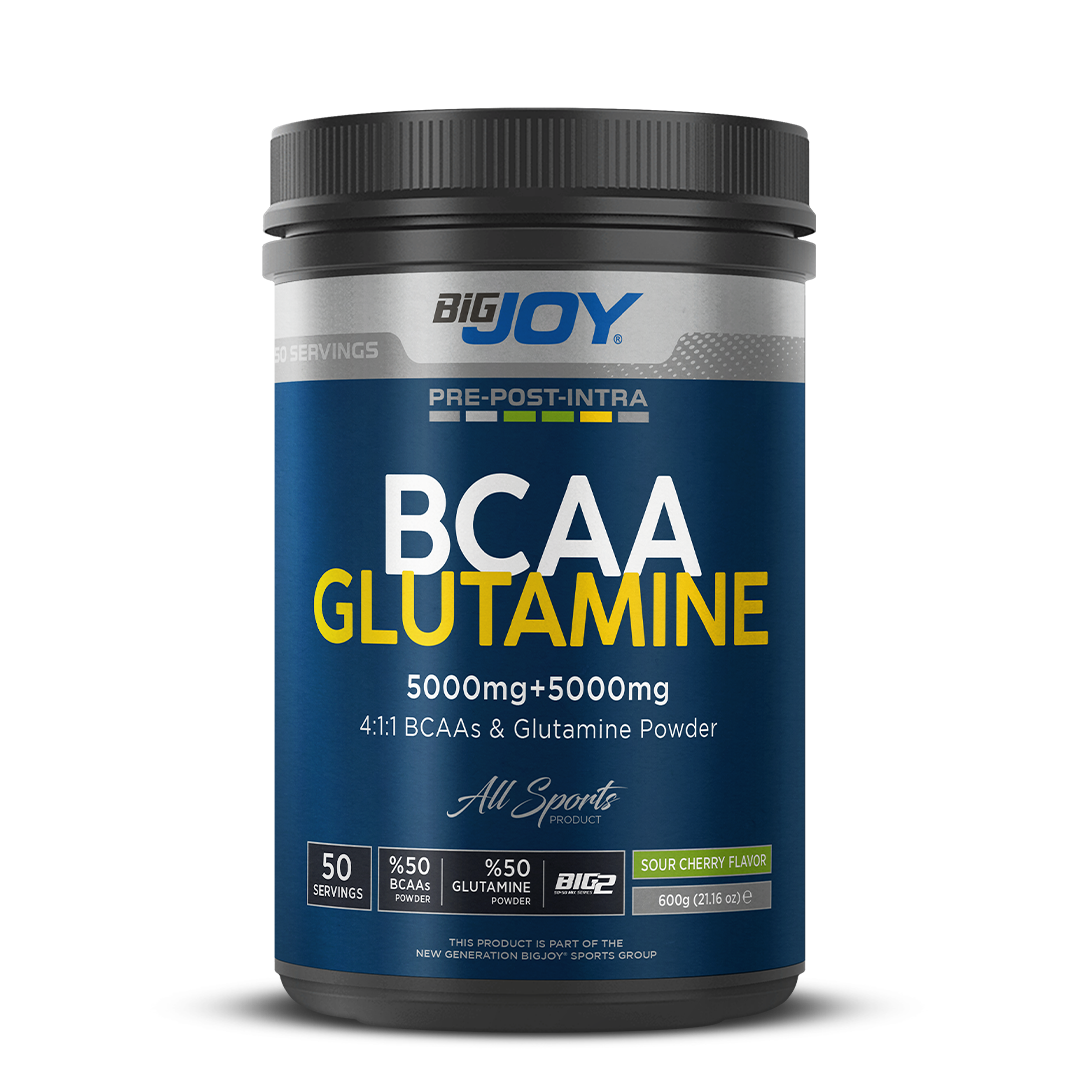 BIGJOY BIG2 Bcaa + Glutamine Sour Cherry 600g sports suplement