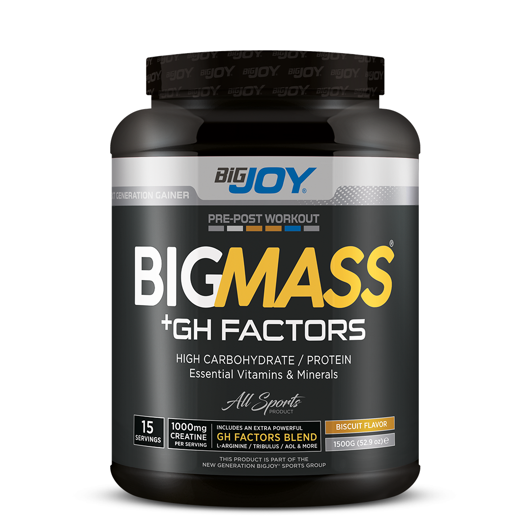 BIGJOY BIGMASS Gainer GH FACTORS Biscuit 1500g sports suplement