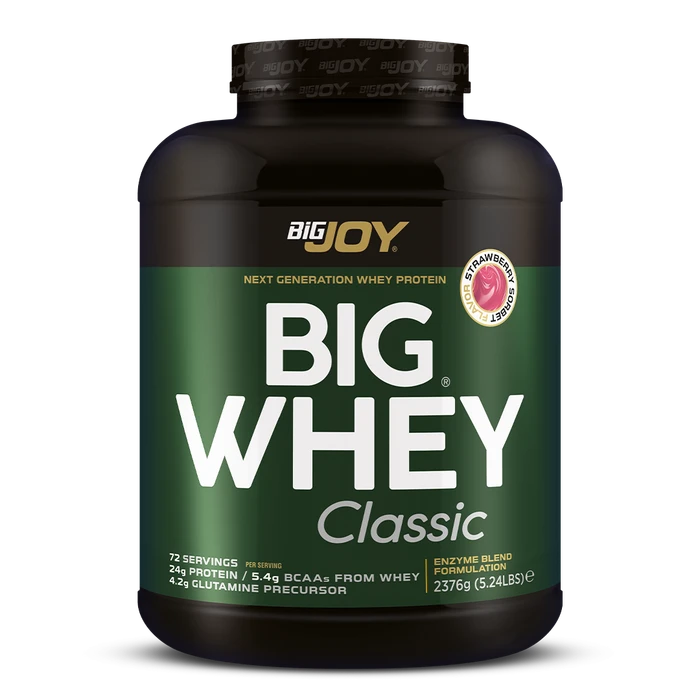 BIGJOY BIGWHEY Classic Strawberry 2376 g 72 Servings