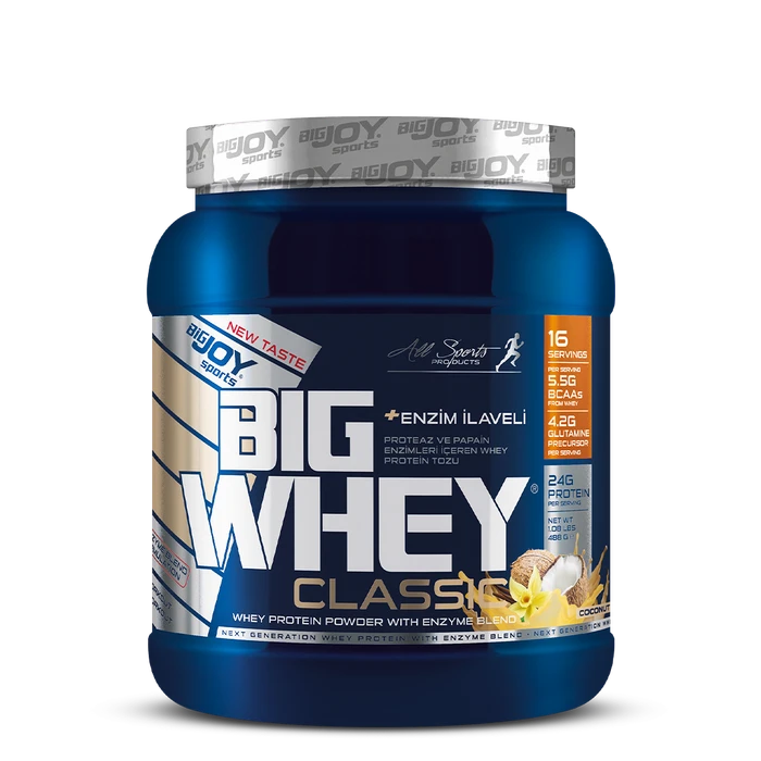 BIGJOY BIGWHEY Classic Coconut & Vanilla 488 g 15 Servings