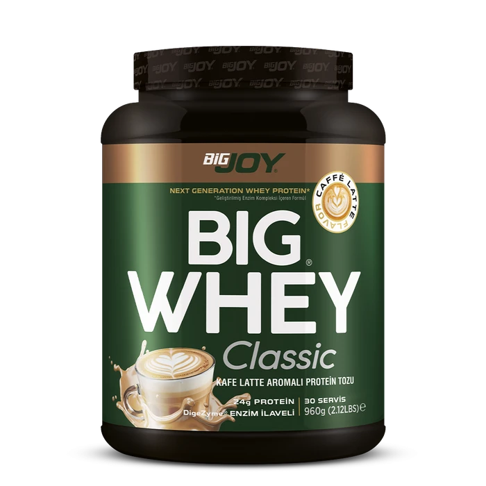 BIGJOY BIGWHEY Classic Caffe Latte 960 g 30 Servings