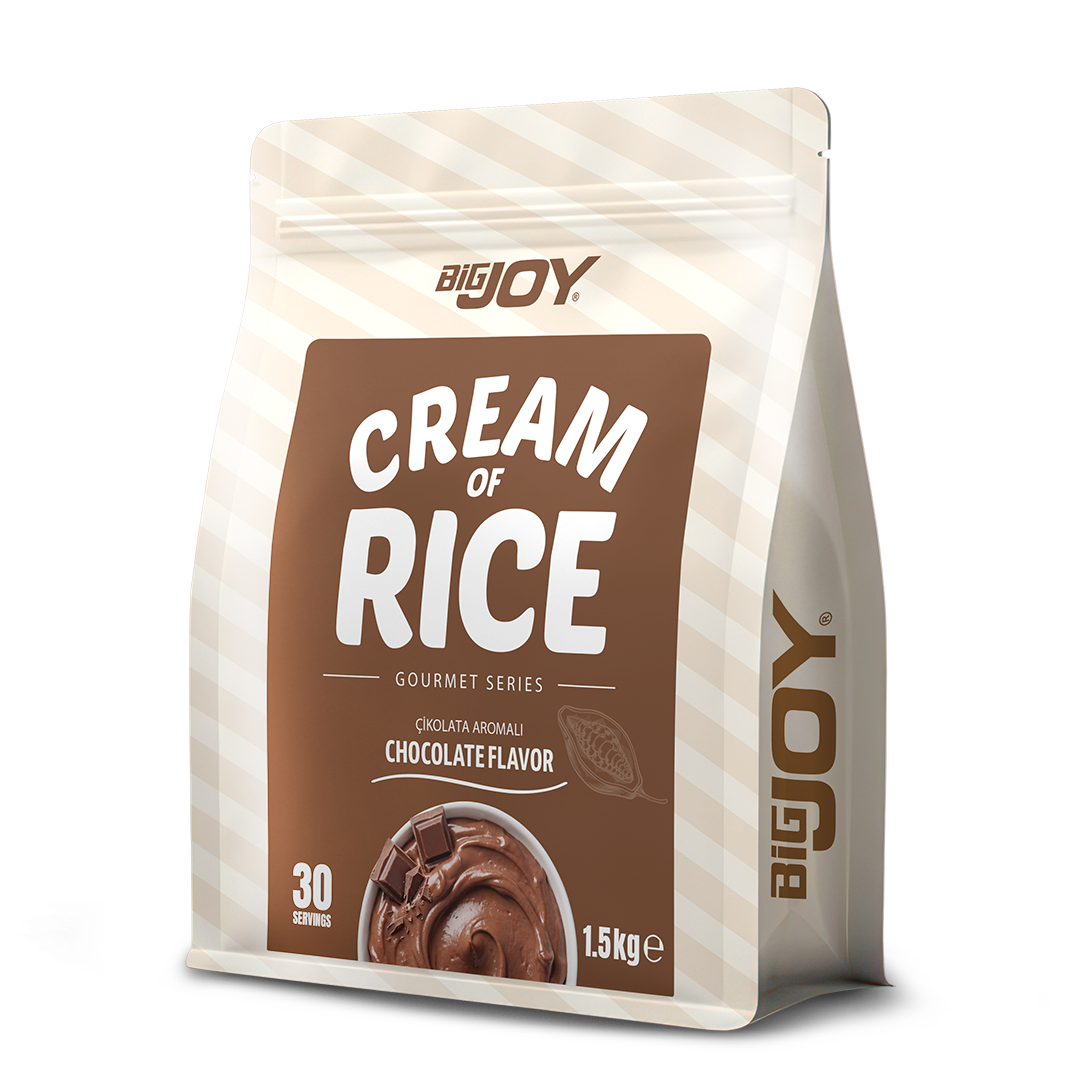 BIGJOY Cream Of Rice Chocolate 1500g sports suplement