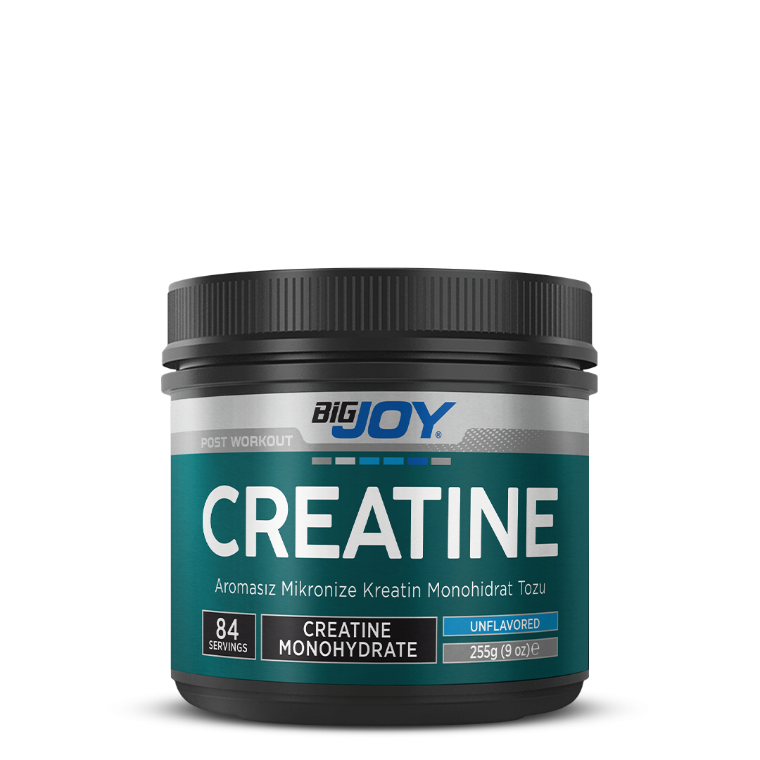 BIGJOY Creatine Monohydrate Unflavoured 255g sports suplement