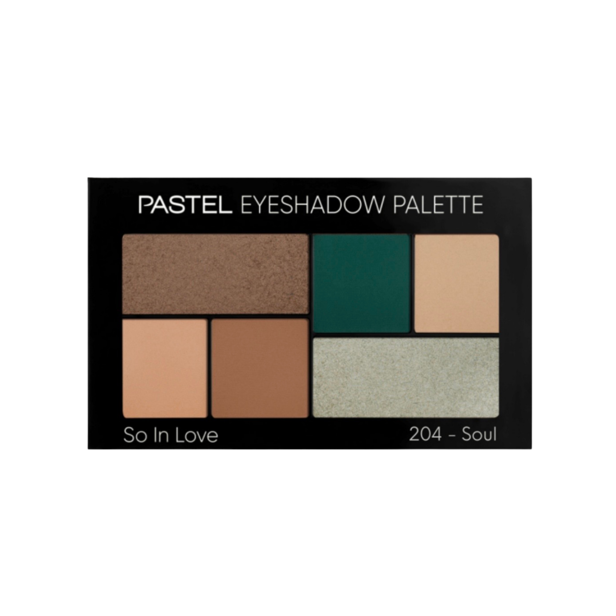 Pastel Eyeshadow Palette So In Love 204 Soul 2 x 1.40 g 4 x 0.95 g