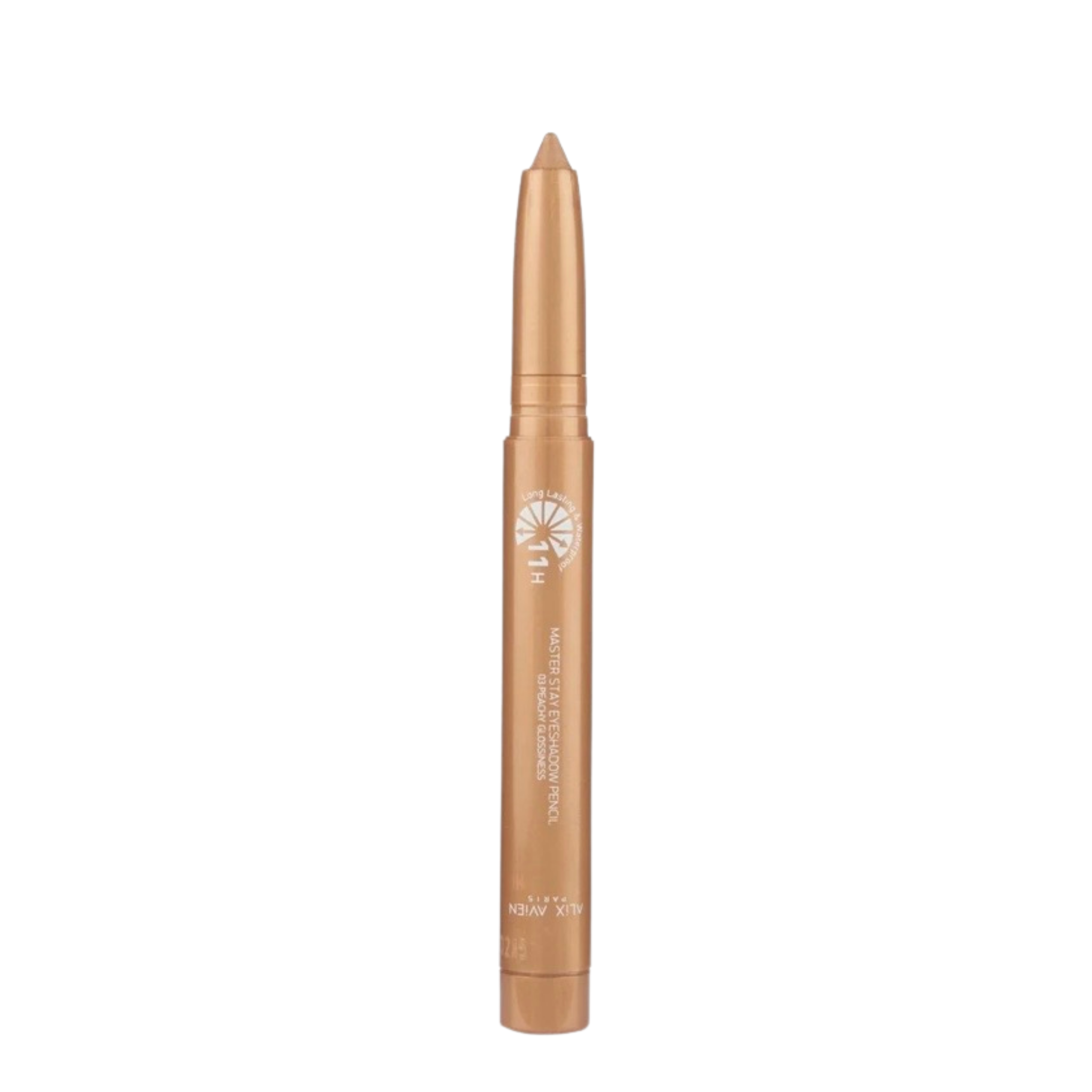 Alix Avien Master Stay 03 Peachy Gloss 11-Hour Long-Lasting Waterproof Creamy Eye Liner Shadow