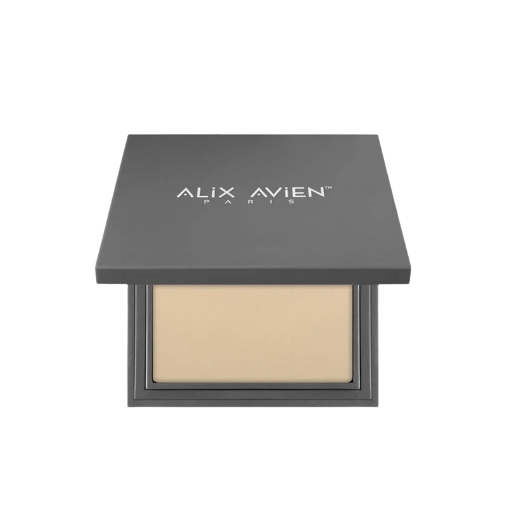 Alix Avien 12-Hour Long-Lasting Matte Finish Compact Powder 07 Tinted Ivory