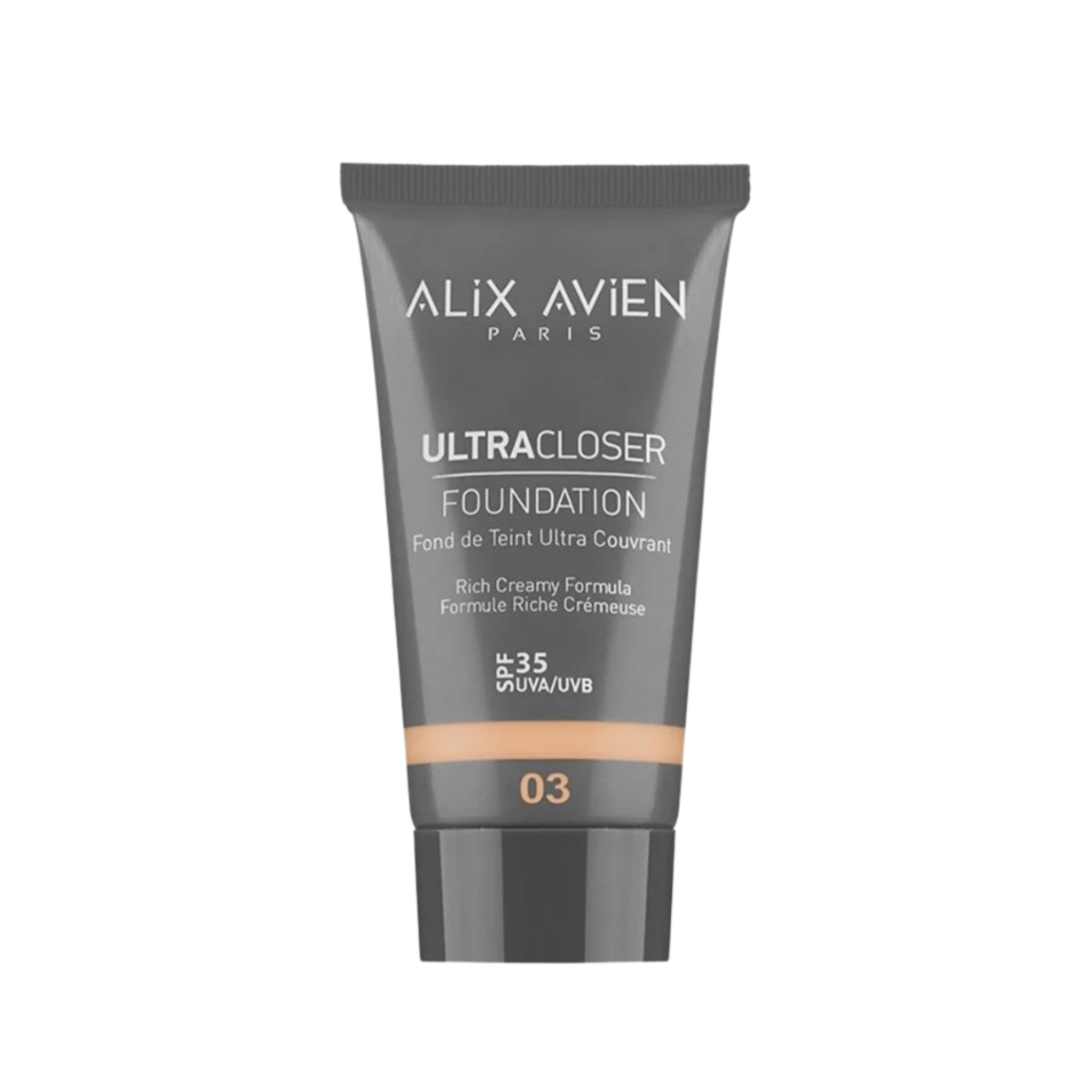 Alix Avien Ultracloser Foundation SPF35 with Vitamins E & C Shade 3 50 ml