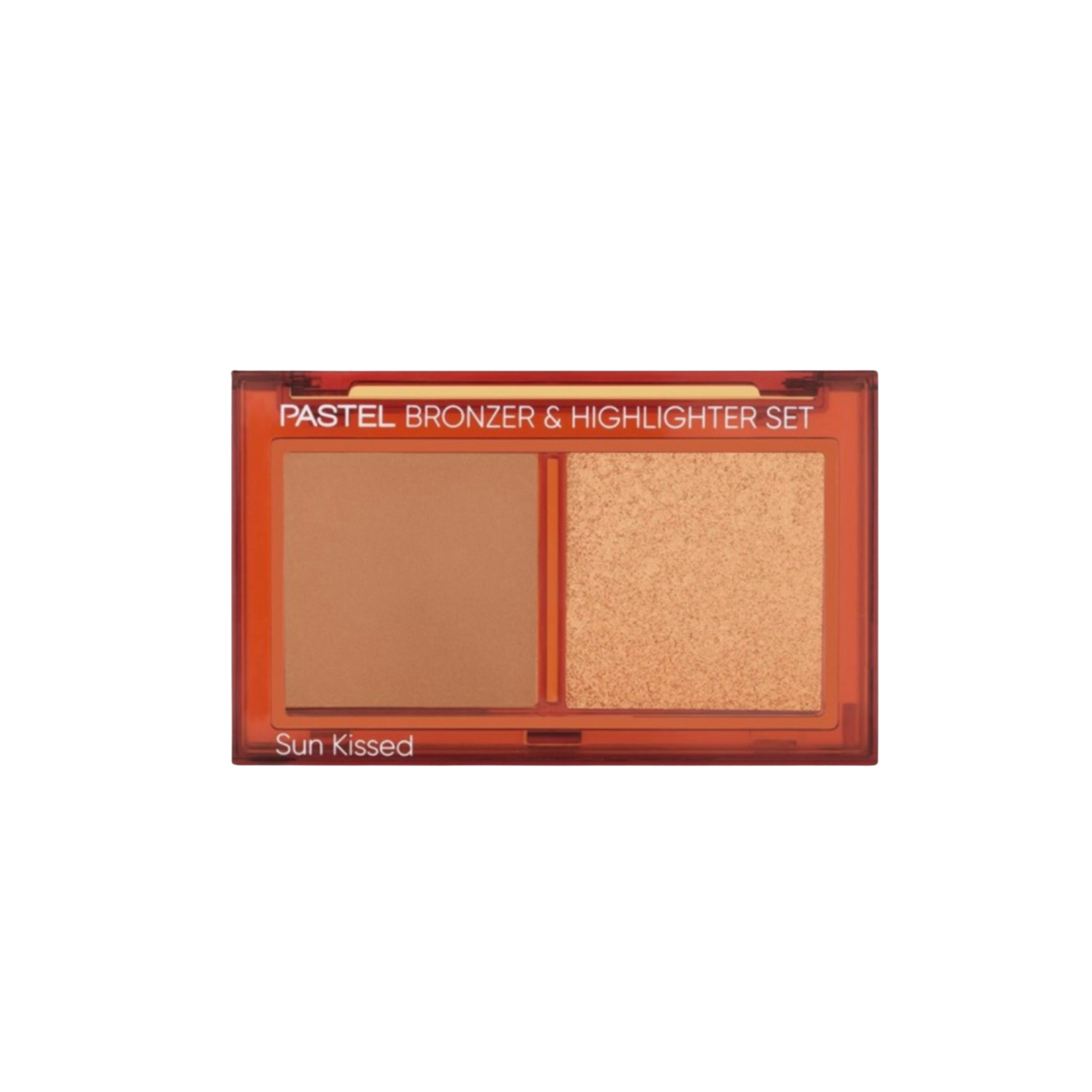 Pastel Bronzer & Highlighter Set Sun Kissed 02 Tan Bronze & Heat Glow 2 x 4.3