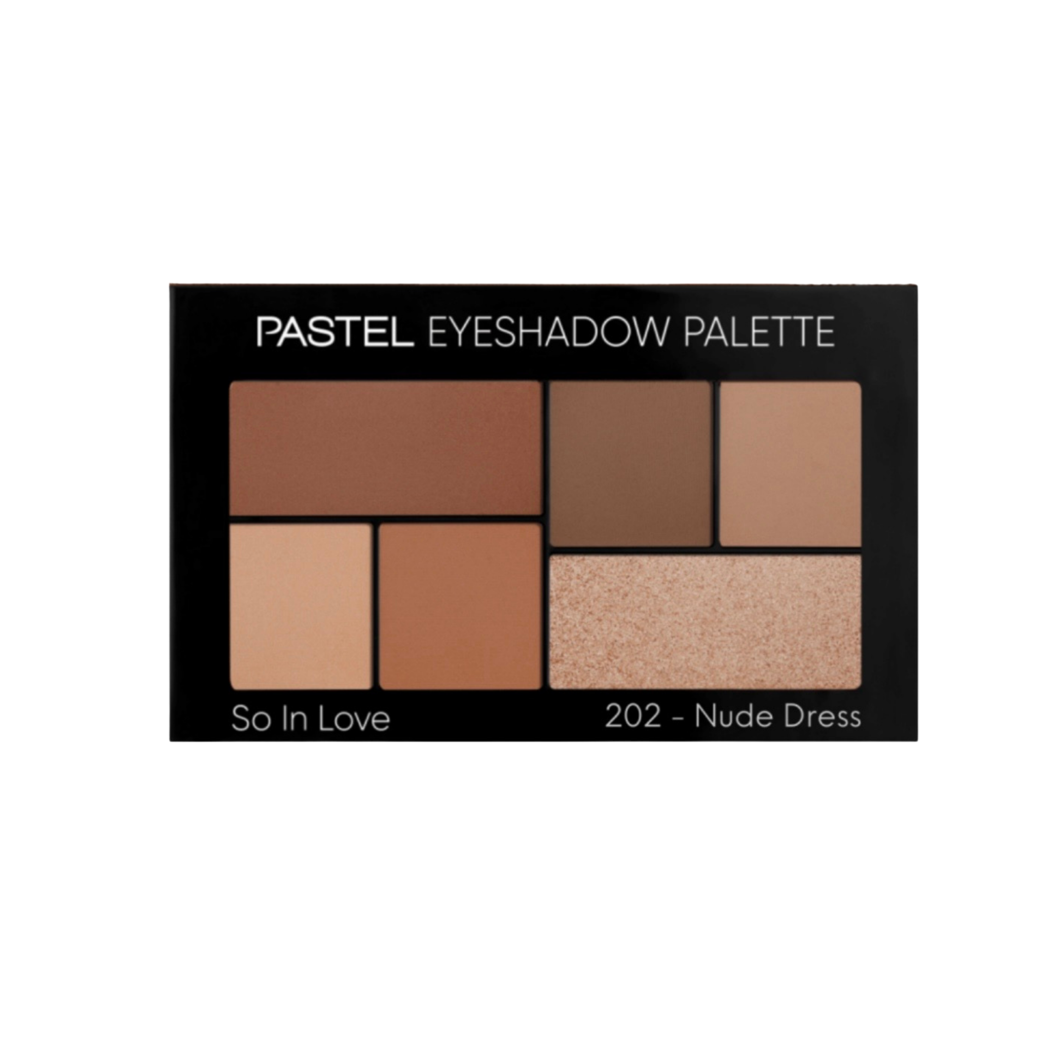 Pastel Eyeshadow Palette So In Love 202 Nude Dress 2 x 1.40 g 4 x 0.95 g