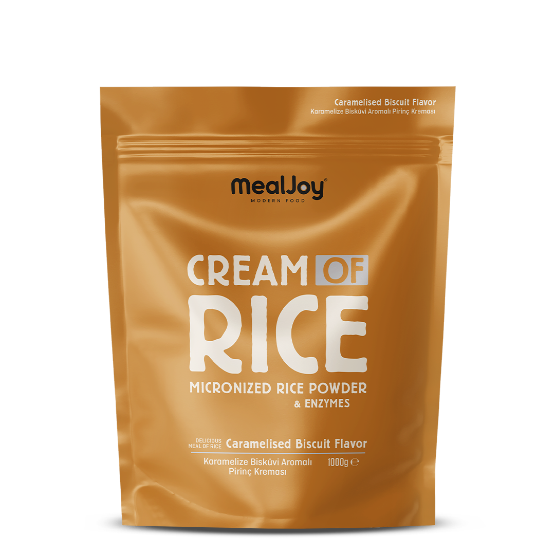 Mealjoy Cream Of Rice Caramelised Biscuit 1000g sports suplement