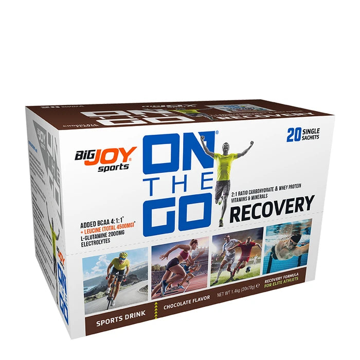 ONTHEGO RECOVERY Sports Drink Chocolate 70g x 20 Pieces sports suplement