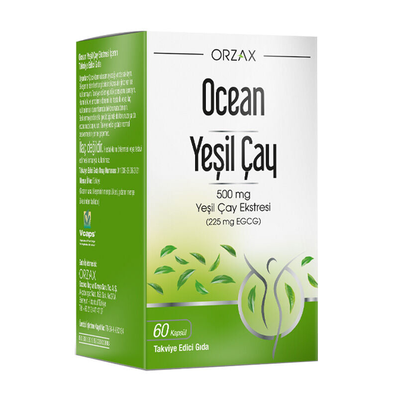 Orzax Ocean Green Tea 60 Capsules