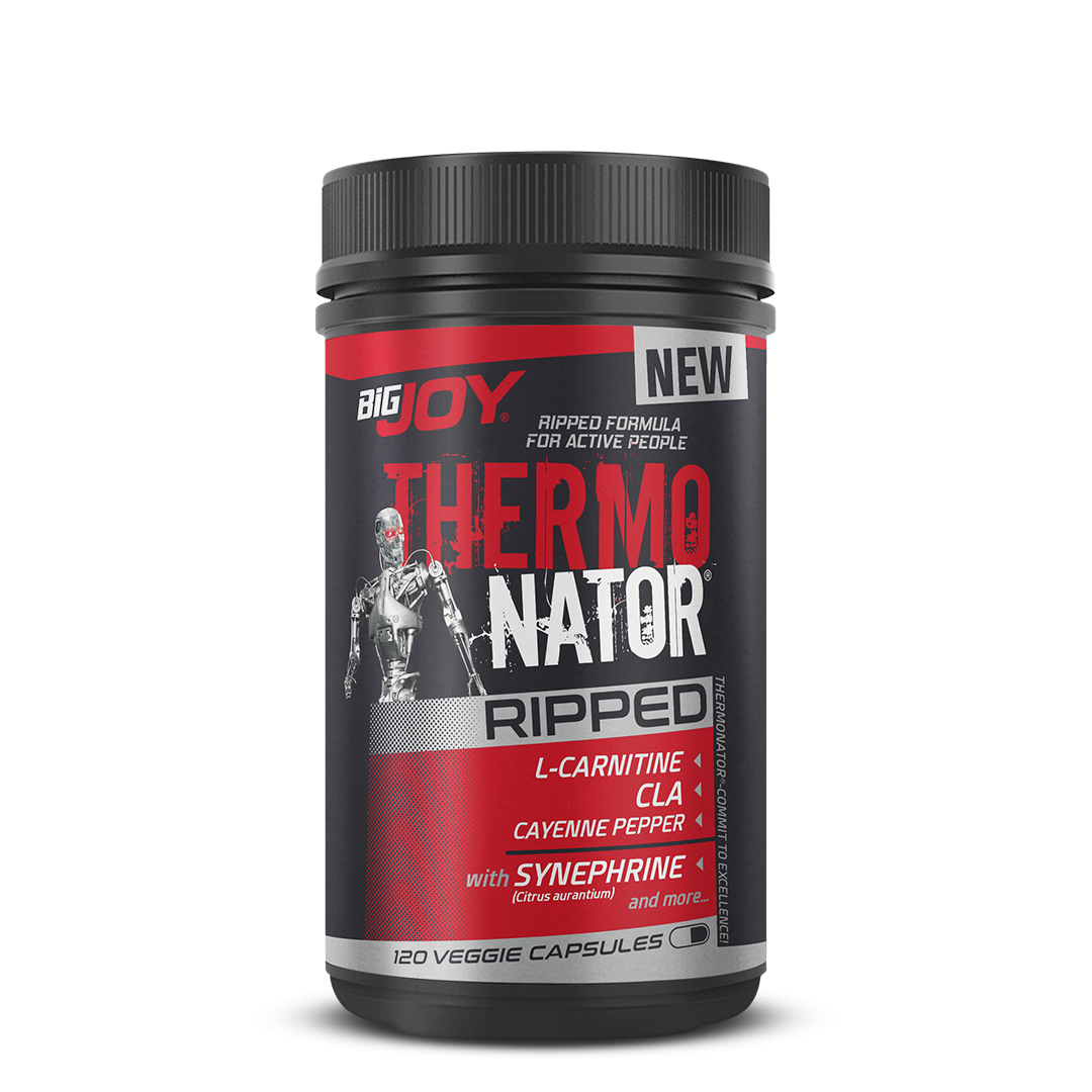 BIGJOY Thermonator Ripped Unflavoured 120 Vegetable Capsules sports suplement
